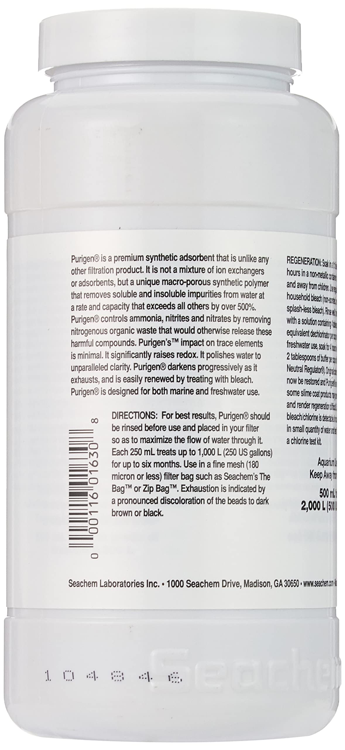 Seachem Purigen Organic Filtration Resin - Highest Organic Removal Capacity | 500 ml 2