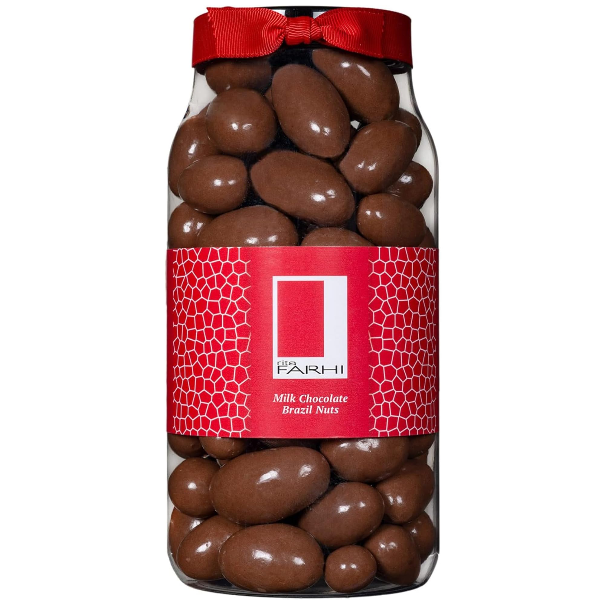 Rita Farhi Milk Chocolate Coated Brazil Nuts Luxury Gift Jar 740g 6