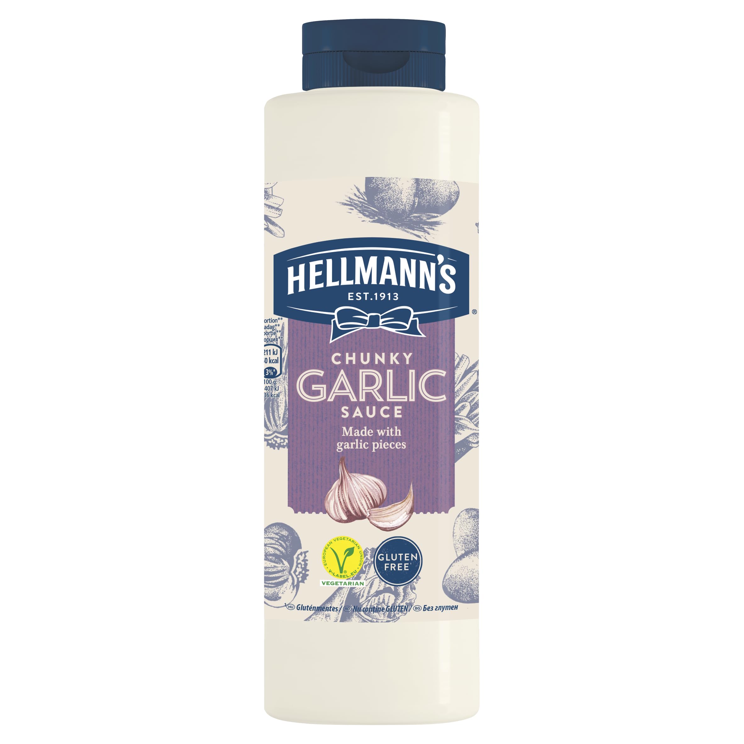 Hellmann's Garlic Sauce 850ml