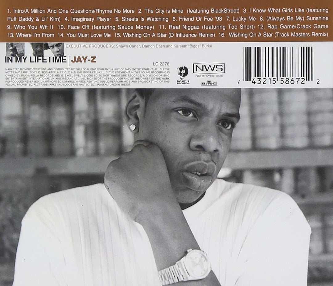 In My Lifetime Vol. 1 - Jay-Z's Sophomore Album Reissue with Bonus Tracks