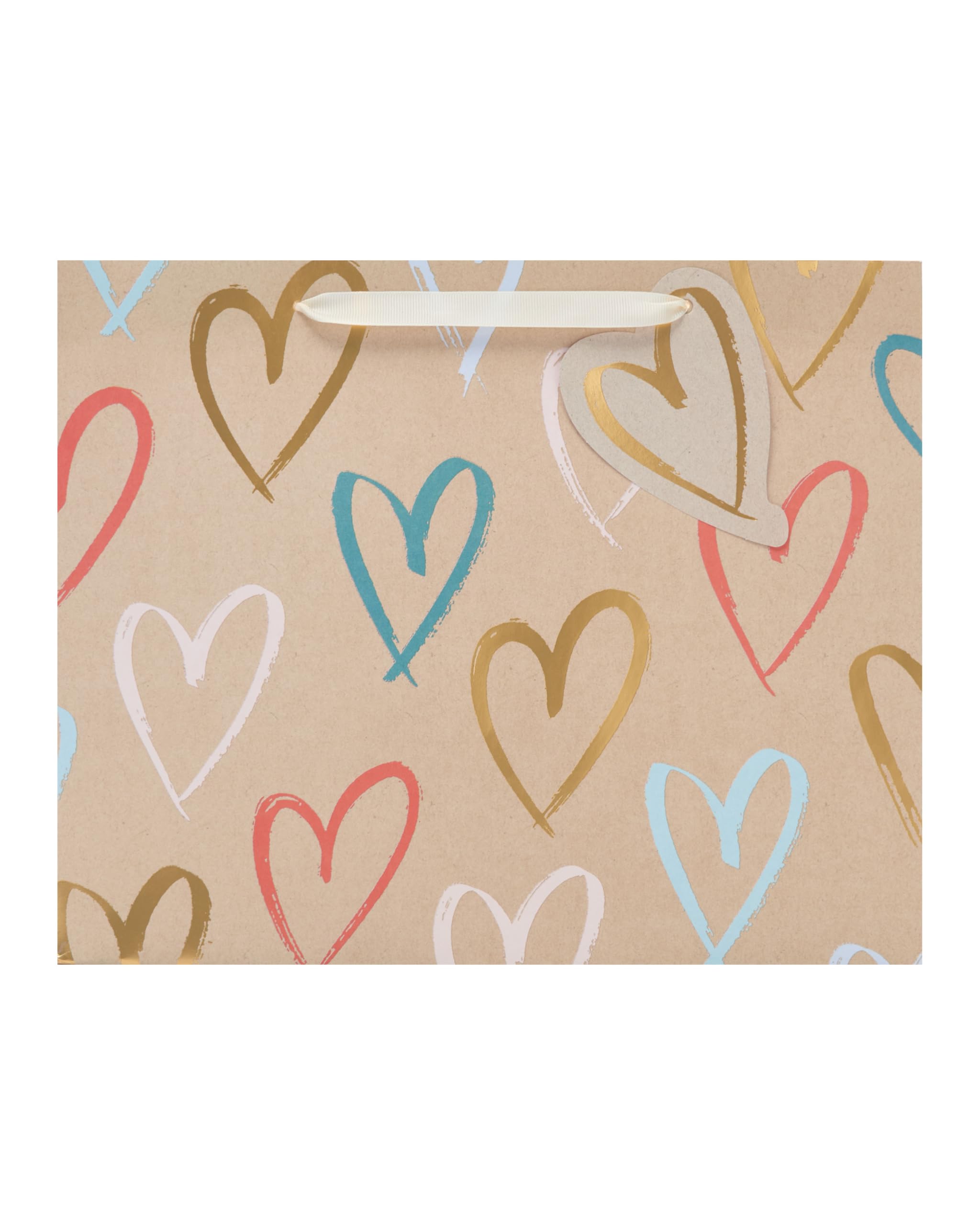 UK Greetings Large Gift Bag for Her/Friend | Foiled Scripted Lettering | FSC Certified Cardboard 5