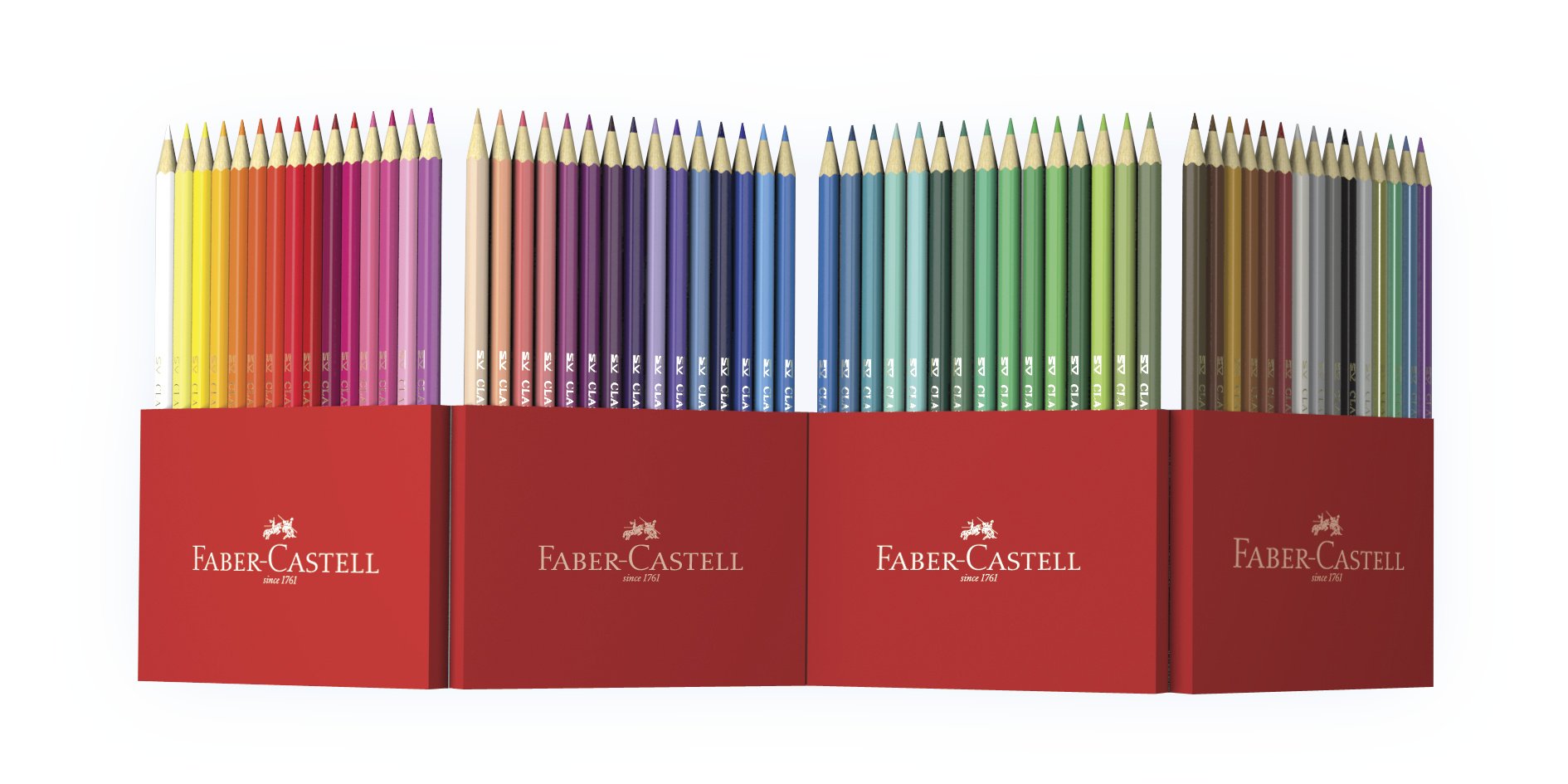Faber-Castell Coloured Pencils Set of 60 - Break Resistant Core | Eco Friendly Wood | Multicoloured 2
