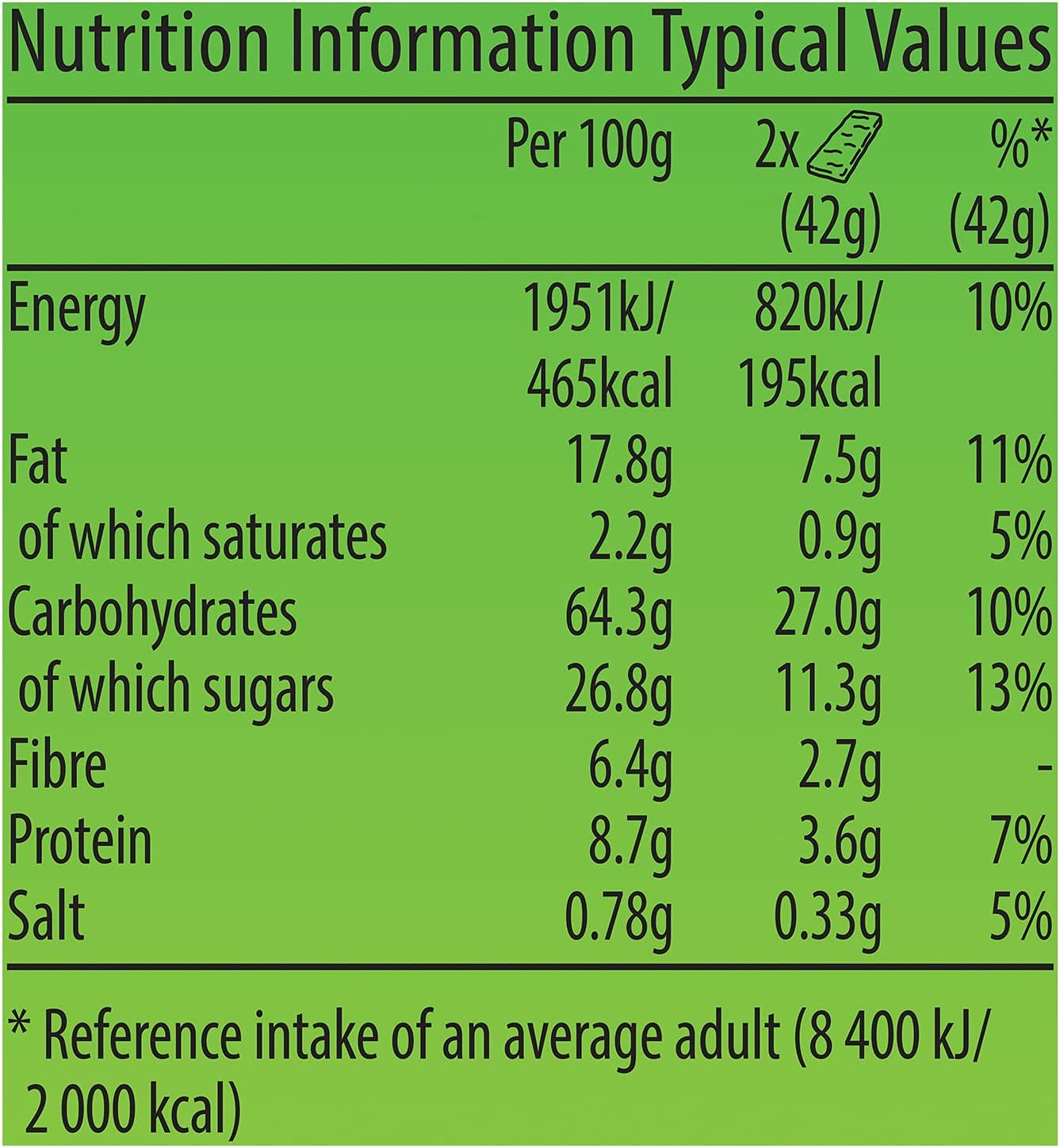 Nature Valley Crunchy Canadian Maple Syrup Cereal Bars 5x42g 5