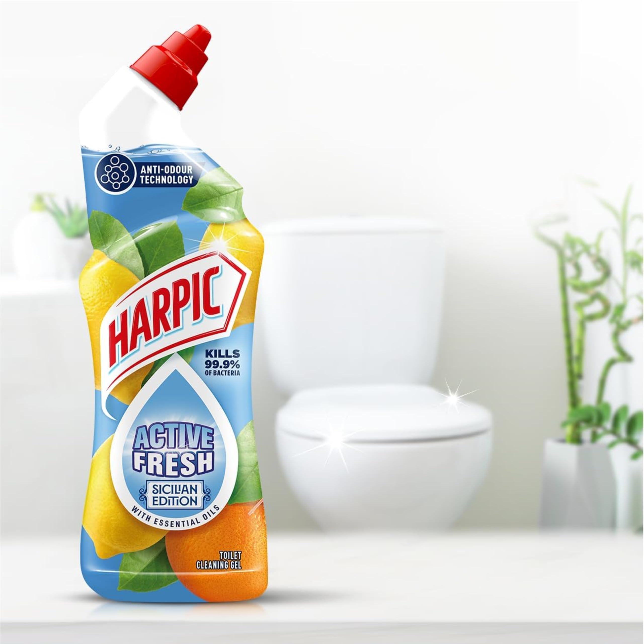 Harpic - Active Fresh Toilet Cleaning Gel Sicilian Lemon 750ml