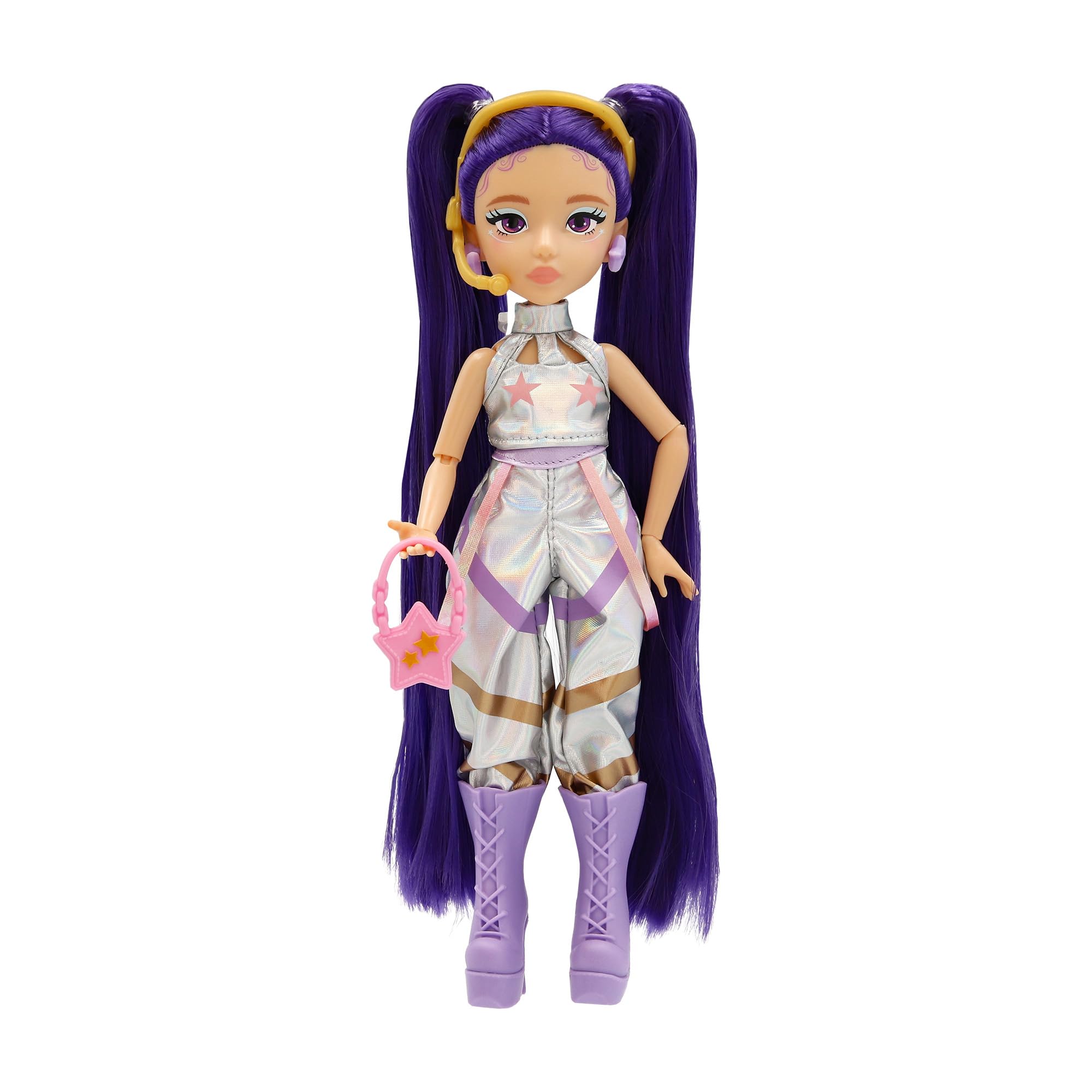 Basic Fun K-Pop Fashion Doll Mina - Pop Star Idol Toy with Accessories | Ages 4+