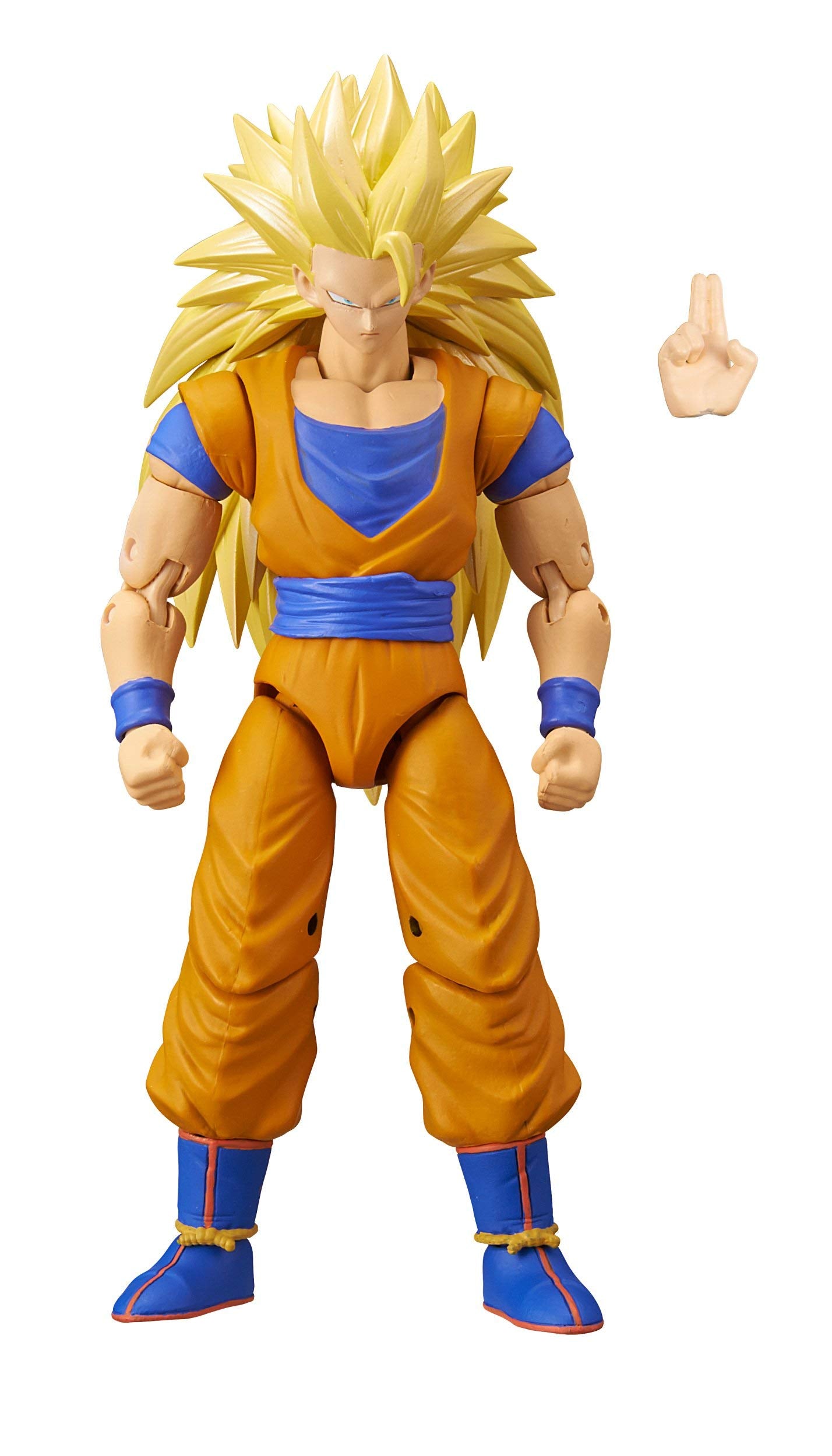 Bandai Dragon Stars Super Saiyan 3 Goku Action Figure - 17cm Articulated Anime Toy 5