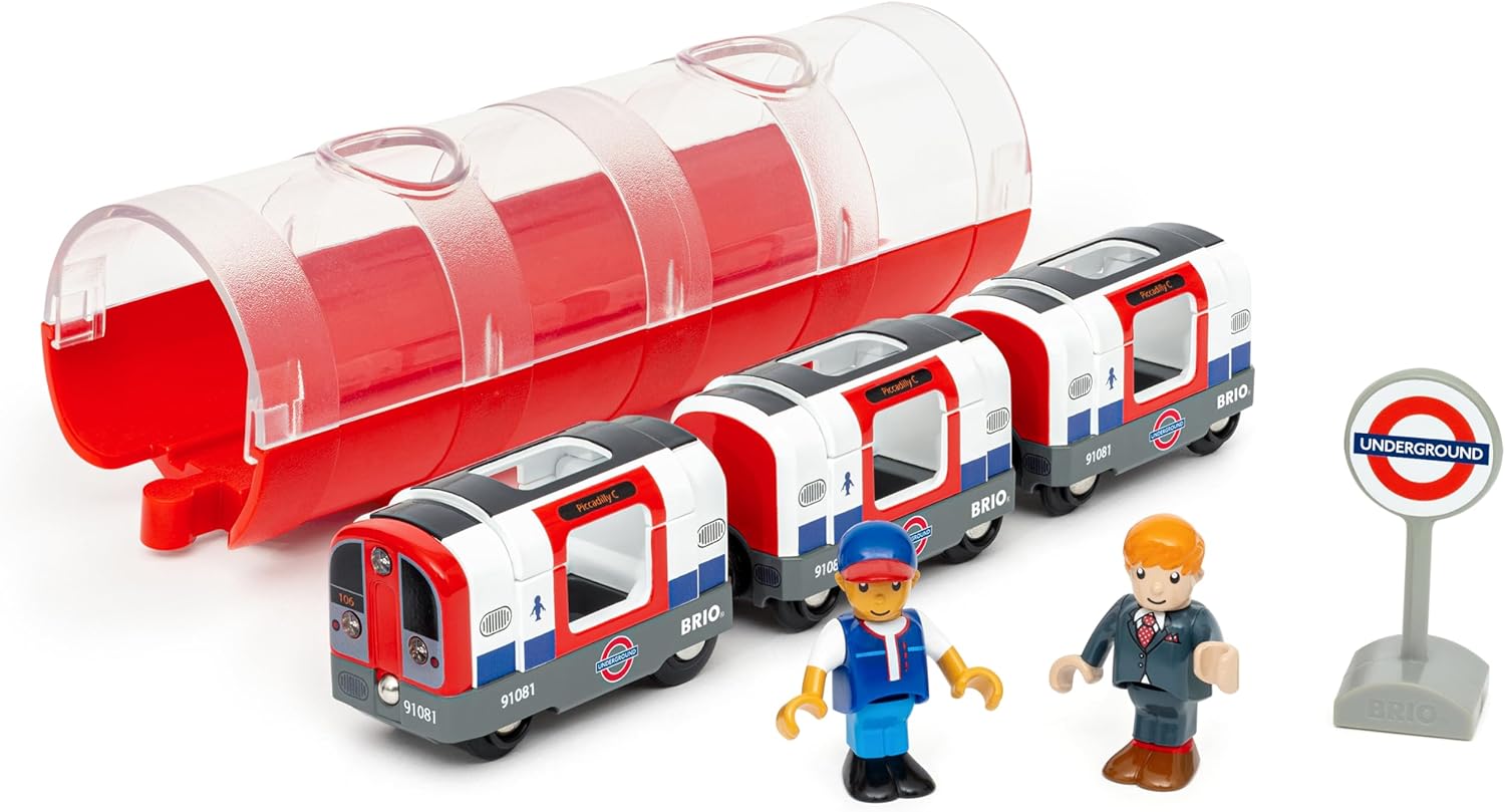 BRIO London Underground Tube Train Set - Trains of the World Special Edition 4