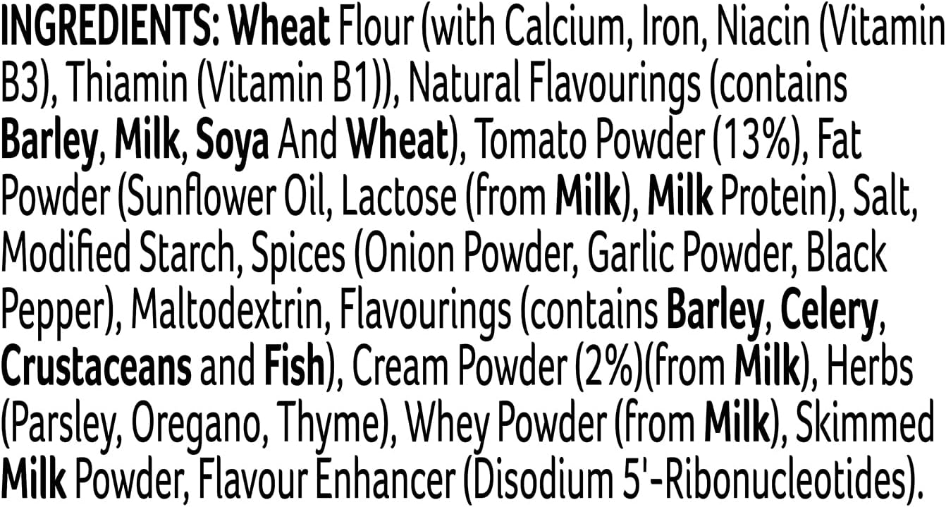 Schwartz Thunfisch-Napolitana-Rezeptmischung 30 g | Für 4 Personen | 12er-Pack | Reichhaltiges und cremiges Pastagewürz 4