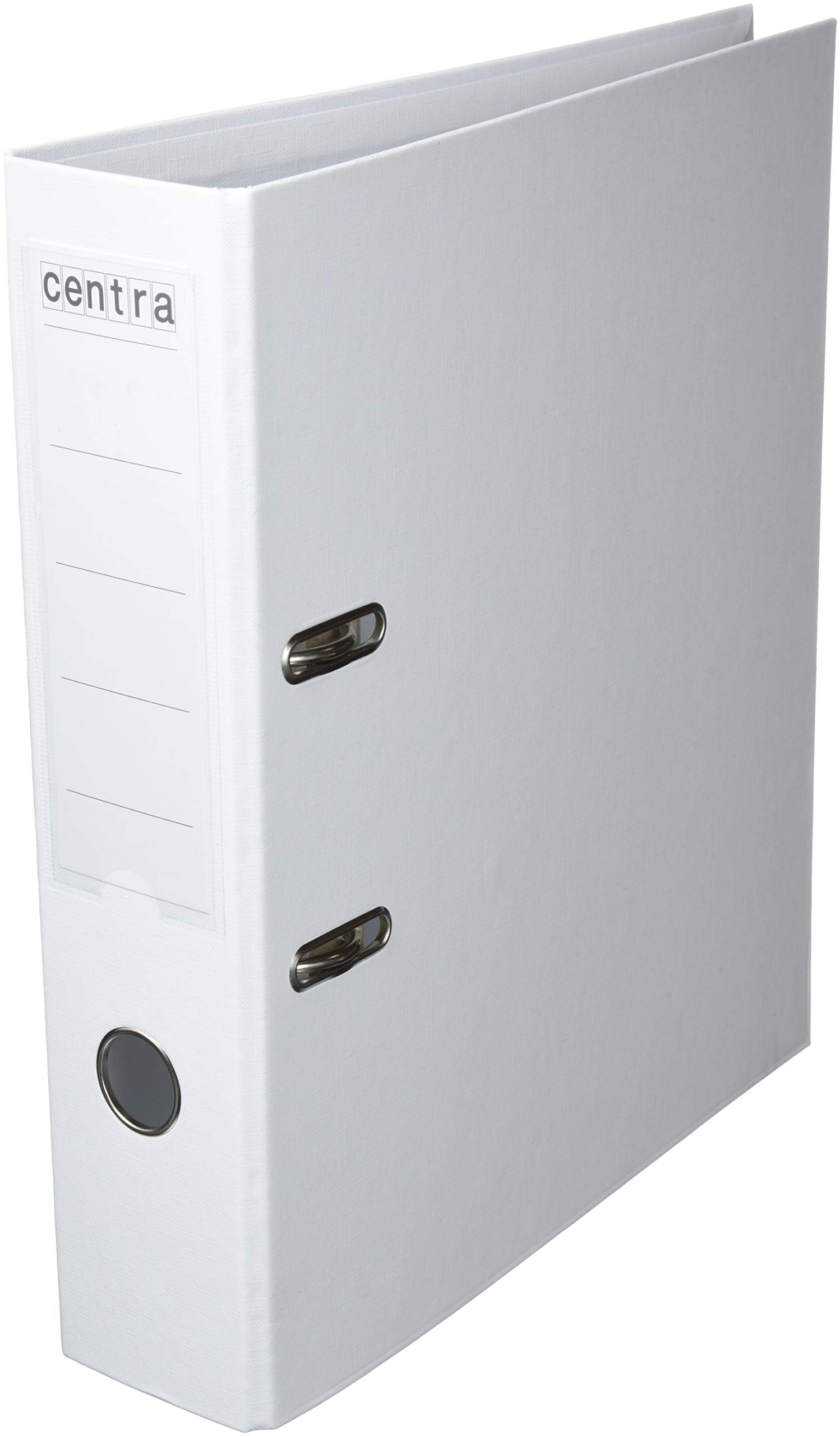 Centra A4 75mm PP Lever Arch File - White | Article 230163 1