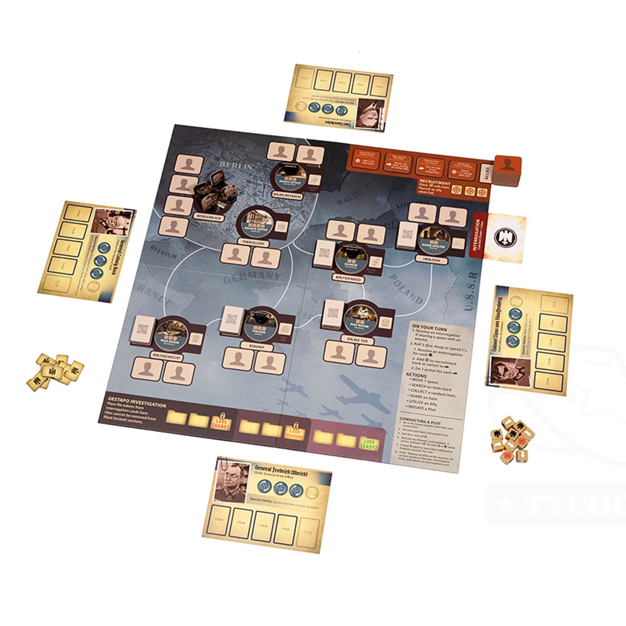 Starling Games Valkyrie: A Black Orchestra Game | Wargame | 4 Players | 30 Minutes 3