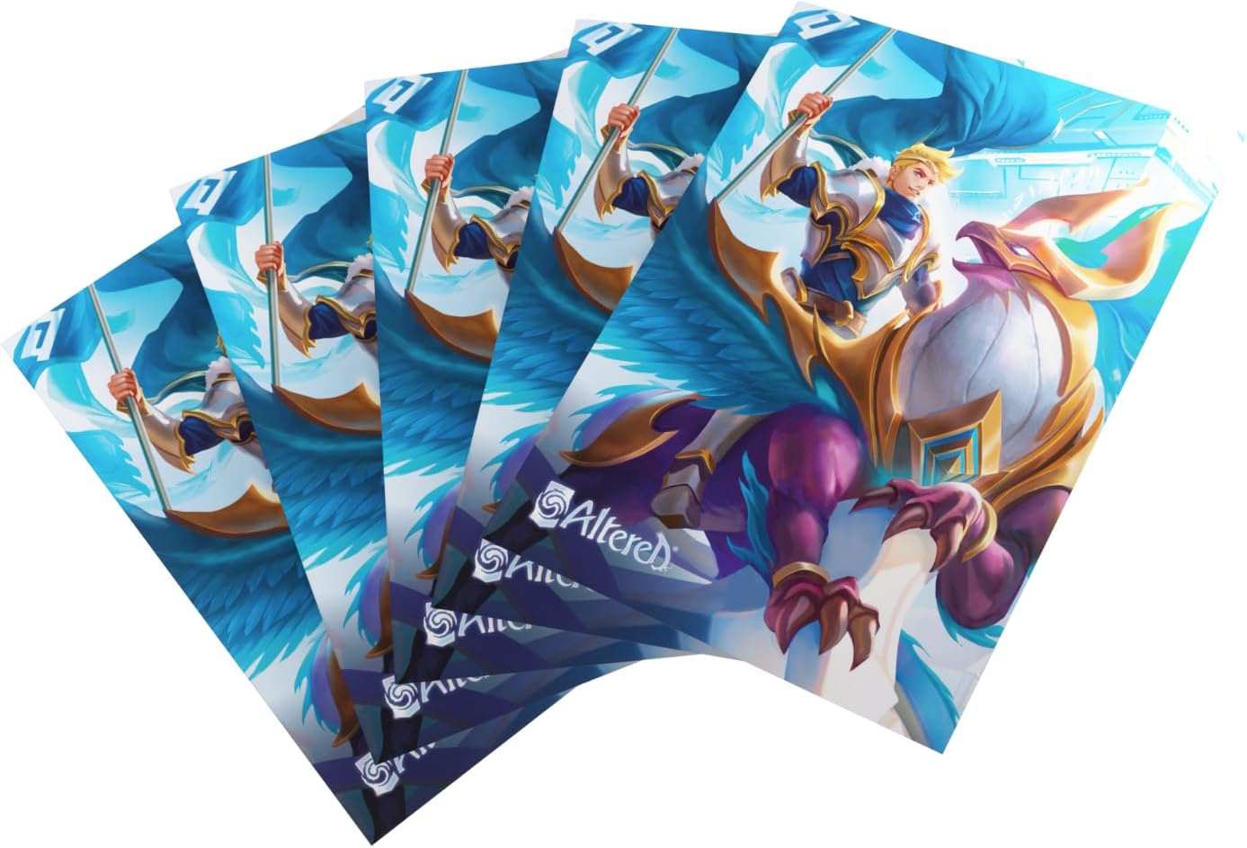 Gamegenic Altered: Art Sleeves - Sigismar Design, Grey Code, 50-Pack 4