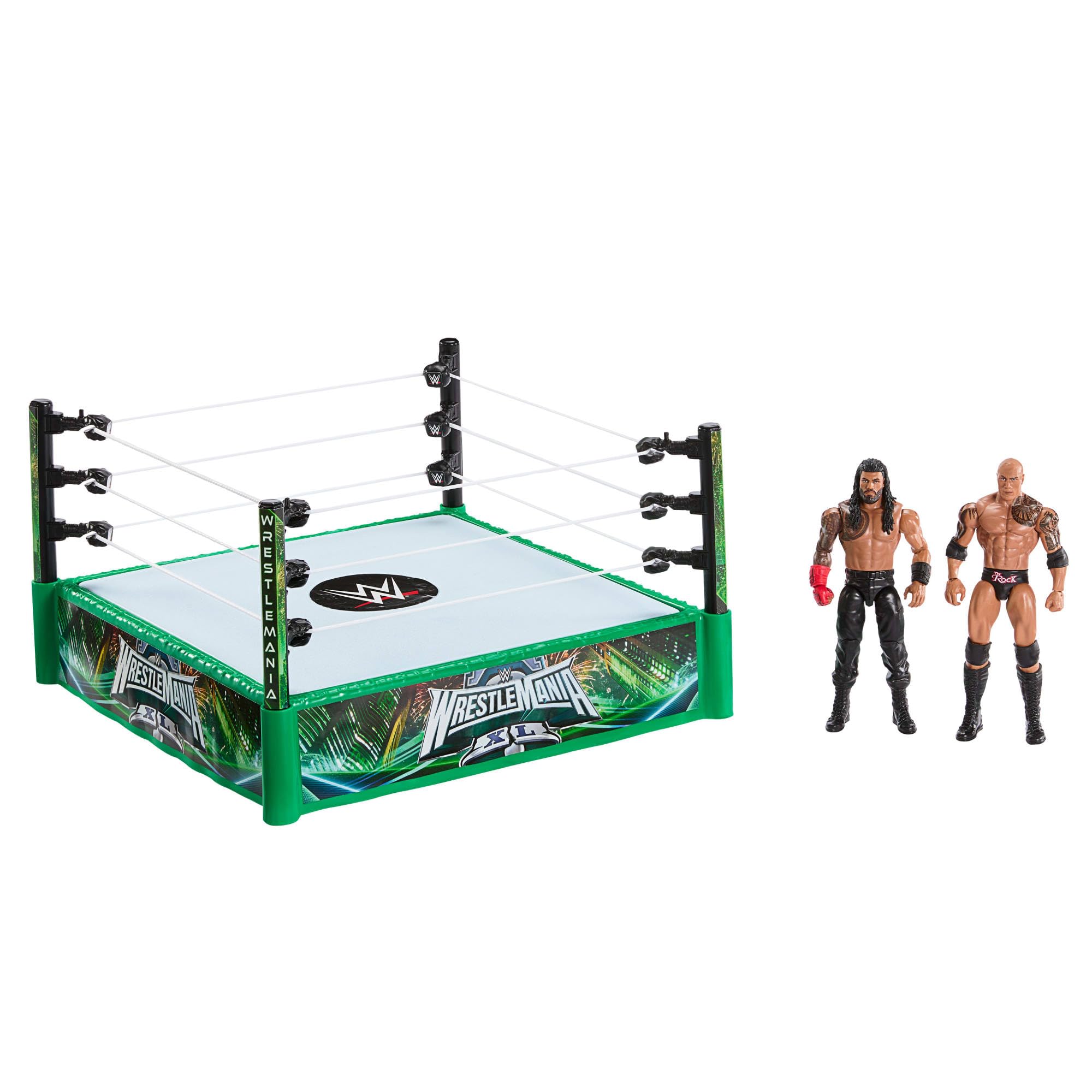 Mattel WWE Bloodline Rules Playset with Ring & 2 Action Figures - 6 Inch Scale 2