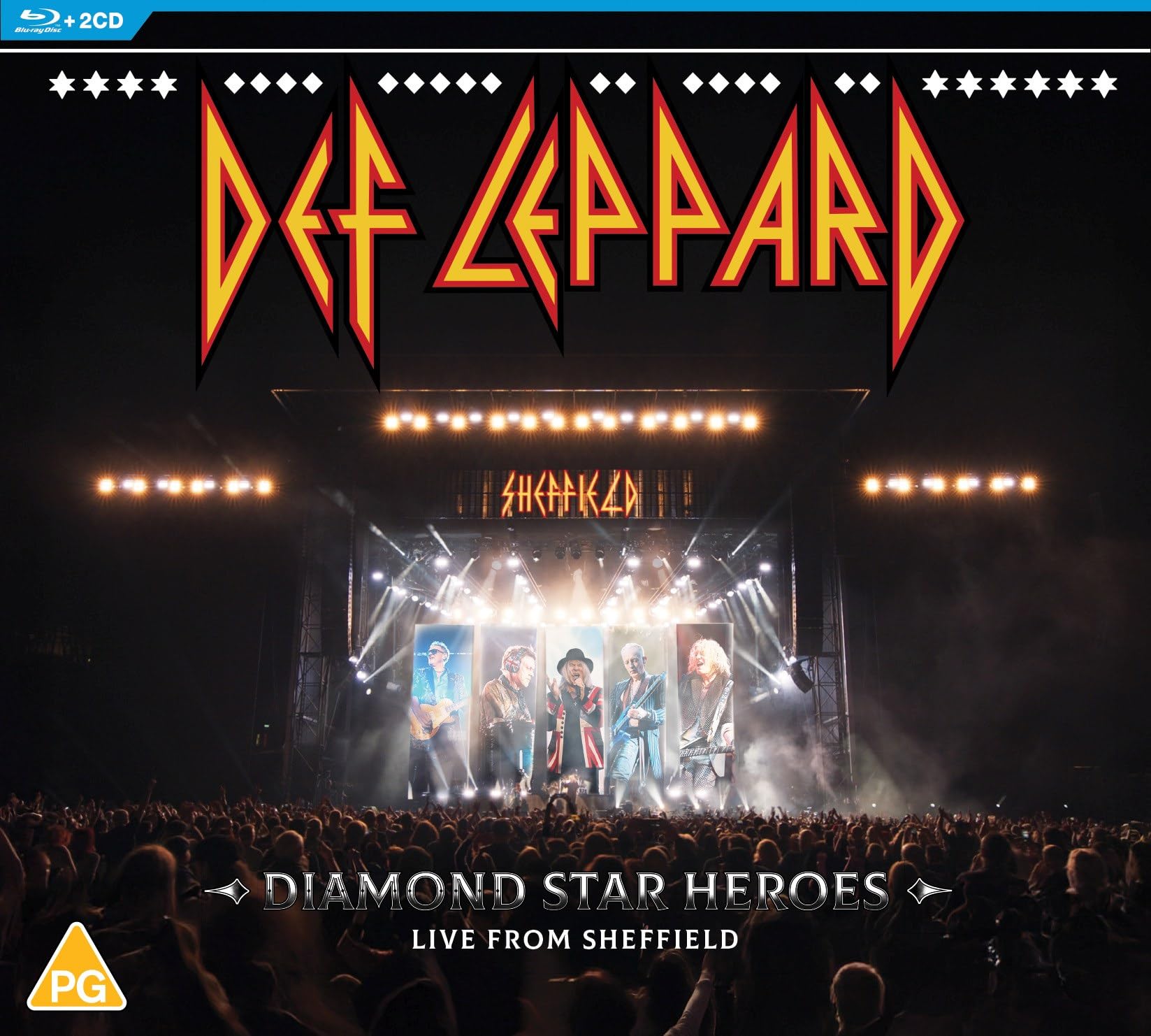 Def Leppard: Diamond Star Heroes Live From Sheffield (2023) - Blu-ray