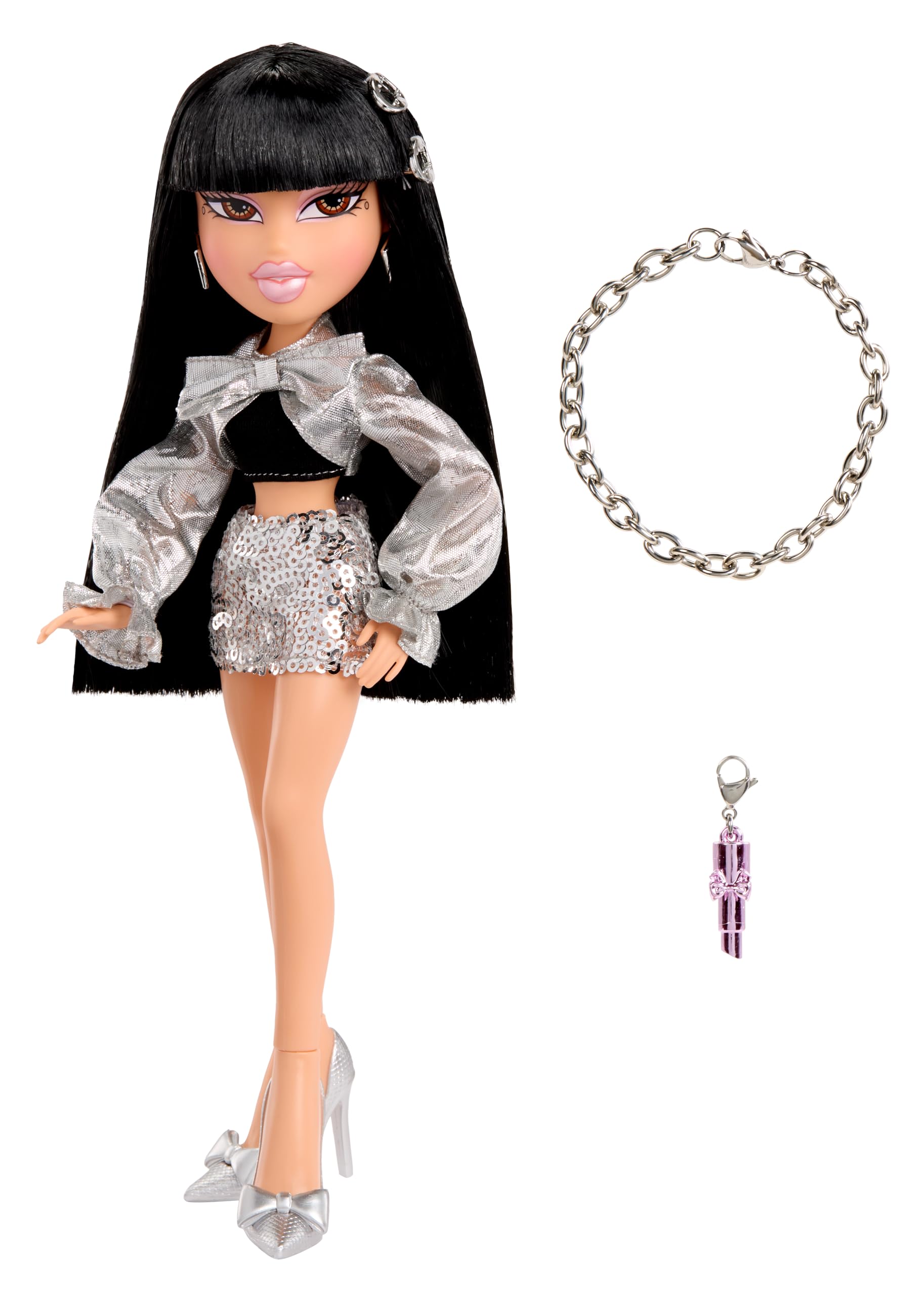 Bratz Charmz Jade Fashion Doll - Collectible Charm Bracelet | 29.21 cm Size