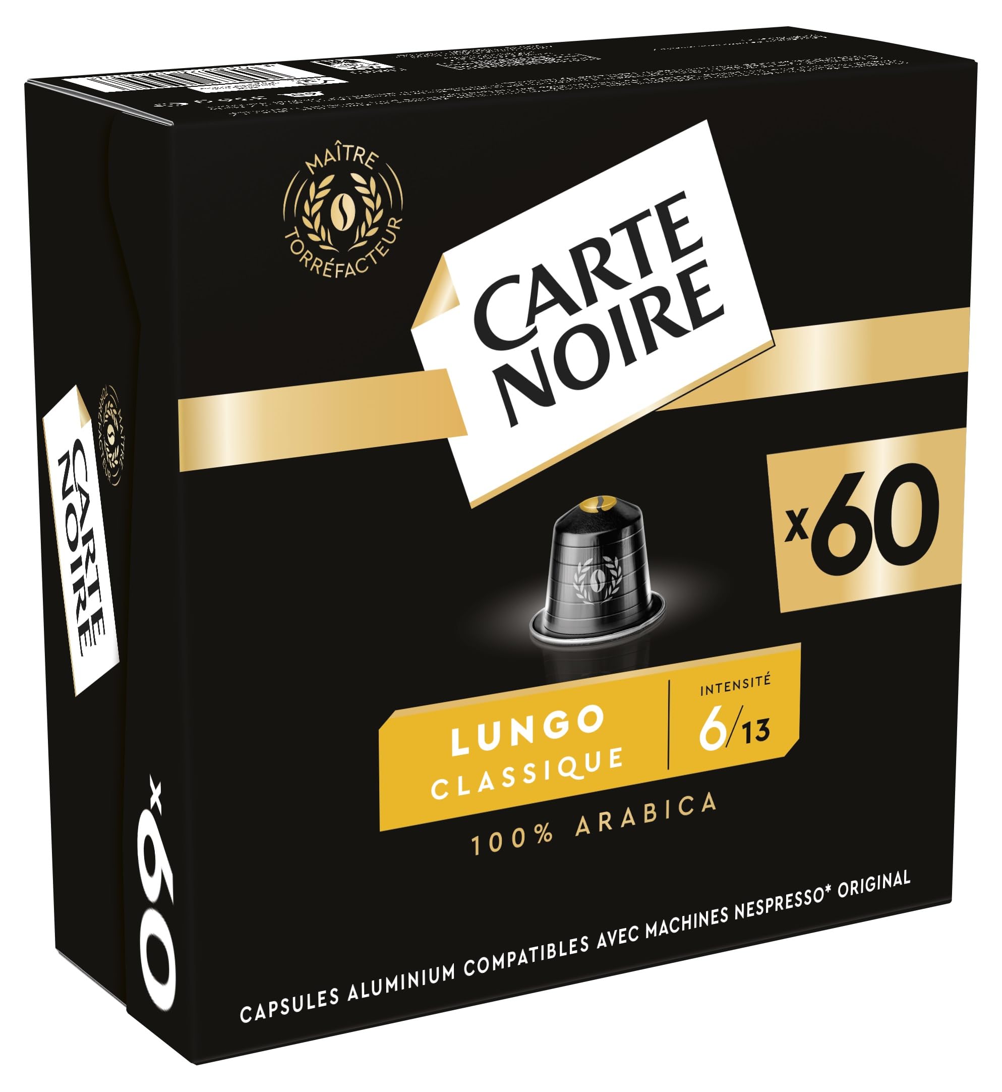 Carte Noire Espresso Lungo – 100 % Arabica Nespresso-kompatible Kapseln 9