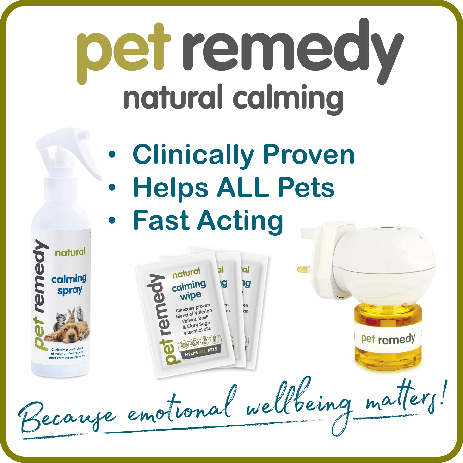 Pet Remedy Calming Spray - Clinically Proven Anxiety Relief for All Pets | 75ml | Lasts 2-6 Hours 3