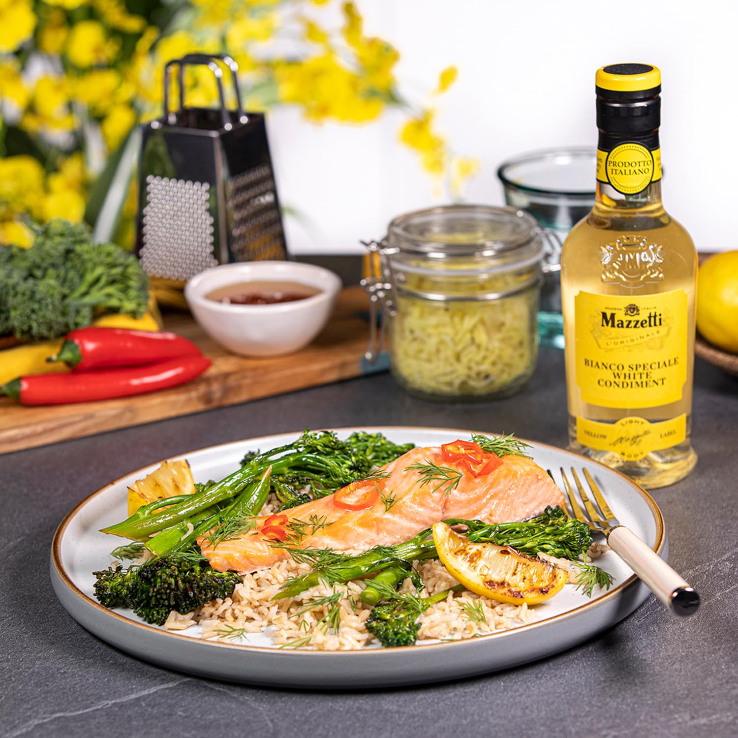 Mazzetti White Condiment - White Wine Vinegar (250ml)