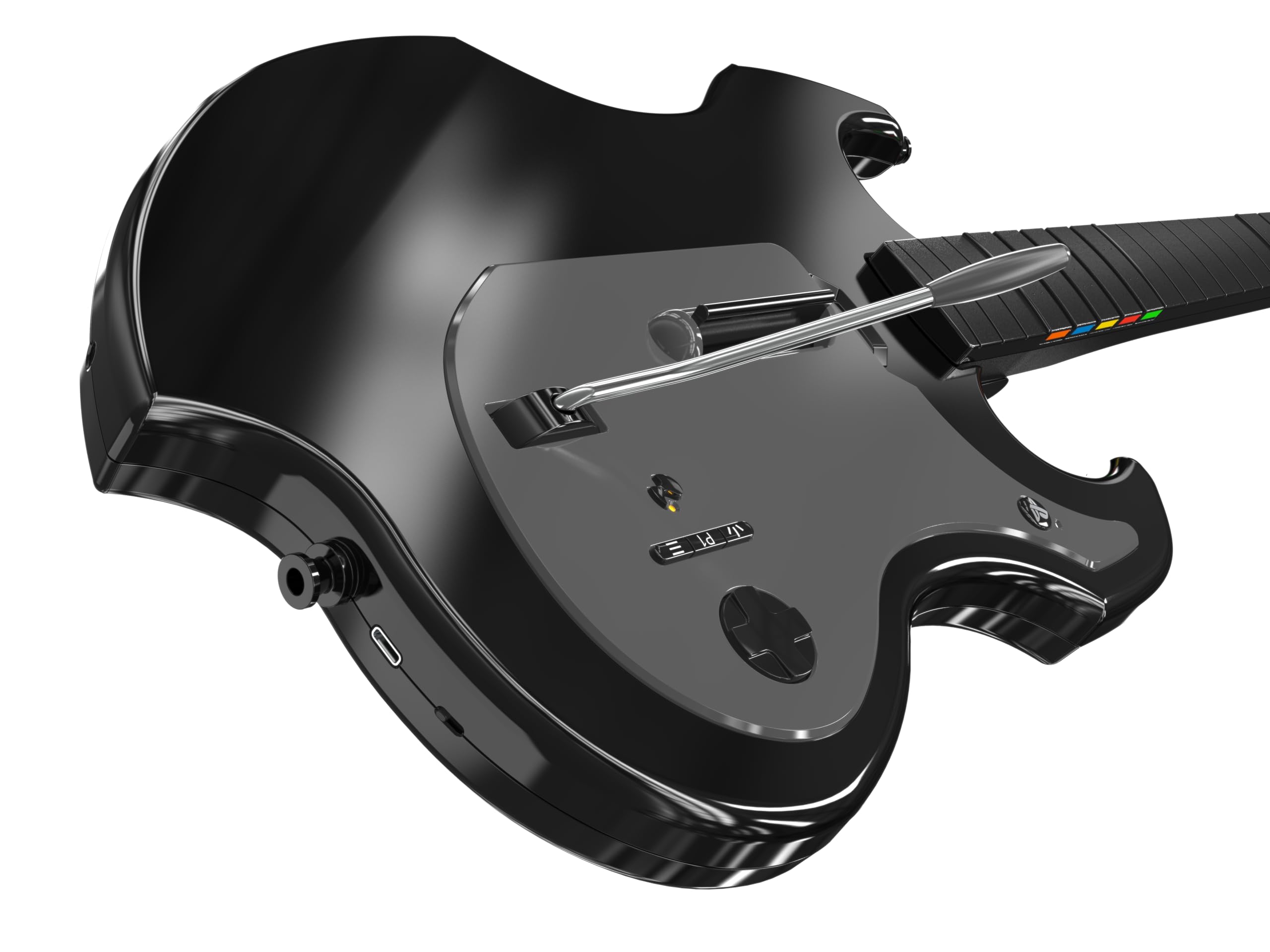 PDP RIFFMASTER Wireless Guitar Controller for PlayStation 5 & PlayStation 4 8