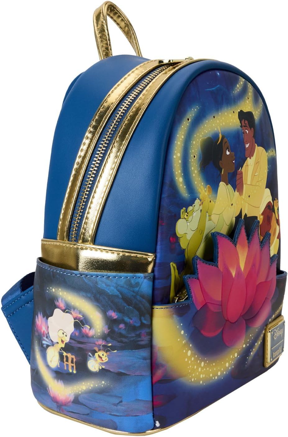 Loungefly Disney Princess and The Frog 15th Anniversary Mini Backpack (WDBK3822)