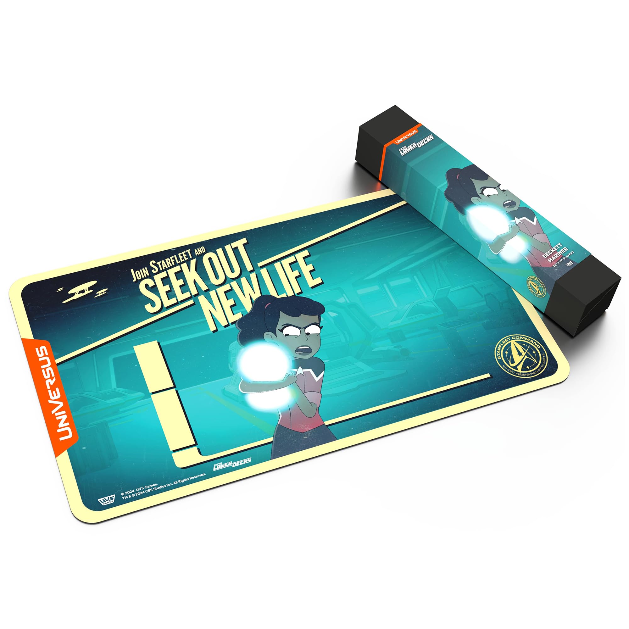 UniVersus Star Trek: Lower Decks Beckett Mariner Playmat - 24 x 14 Inches Neoprene 4
