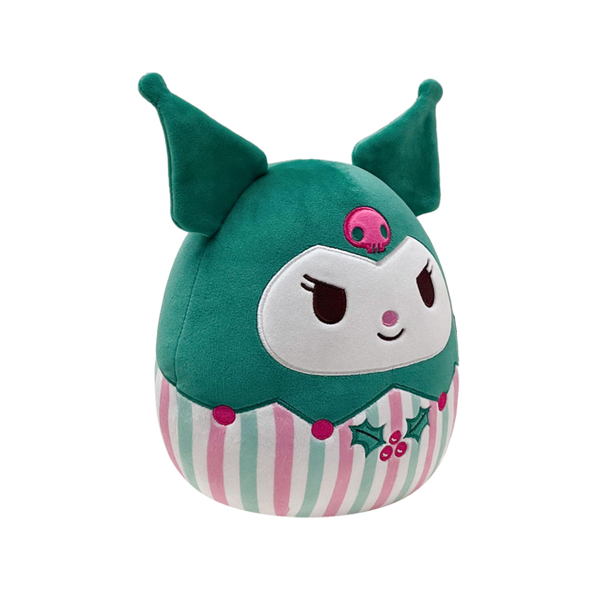 Squishmallows Holiday 2025 Kuromi 8-Inch Plush - Sanrio Licensed Collectible Stuffed Animal for Kids 3+ 9