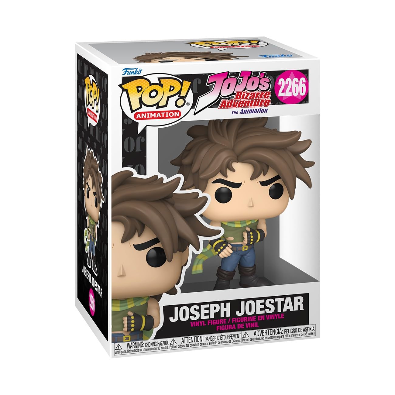 Funko JoJo's Bizarre Adventure Joseph Joestar Chibi Character - 3.75 Inch Vinyl Figure