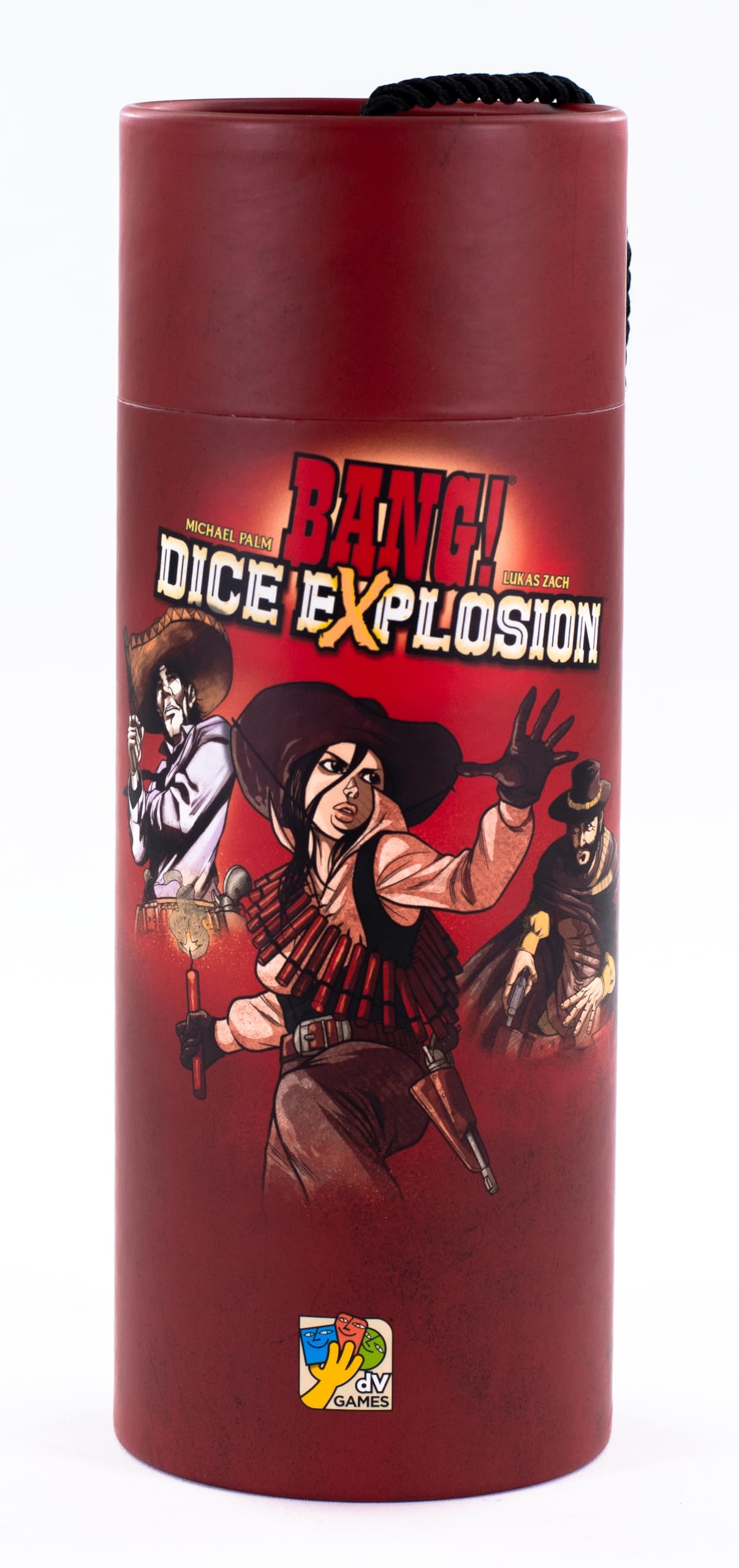 DV Games Bang Dice Explosion - Dice Game for 3 to 8 Players - Ages 8+