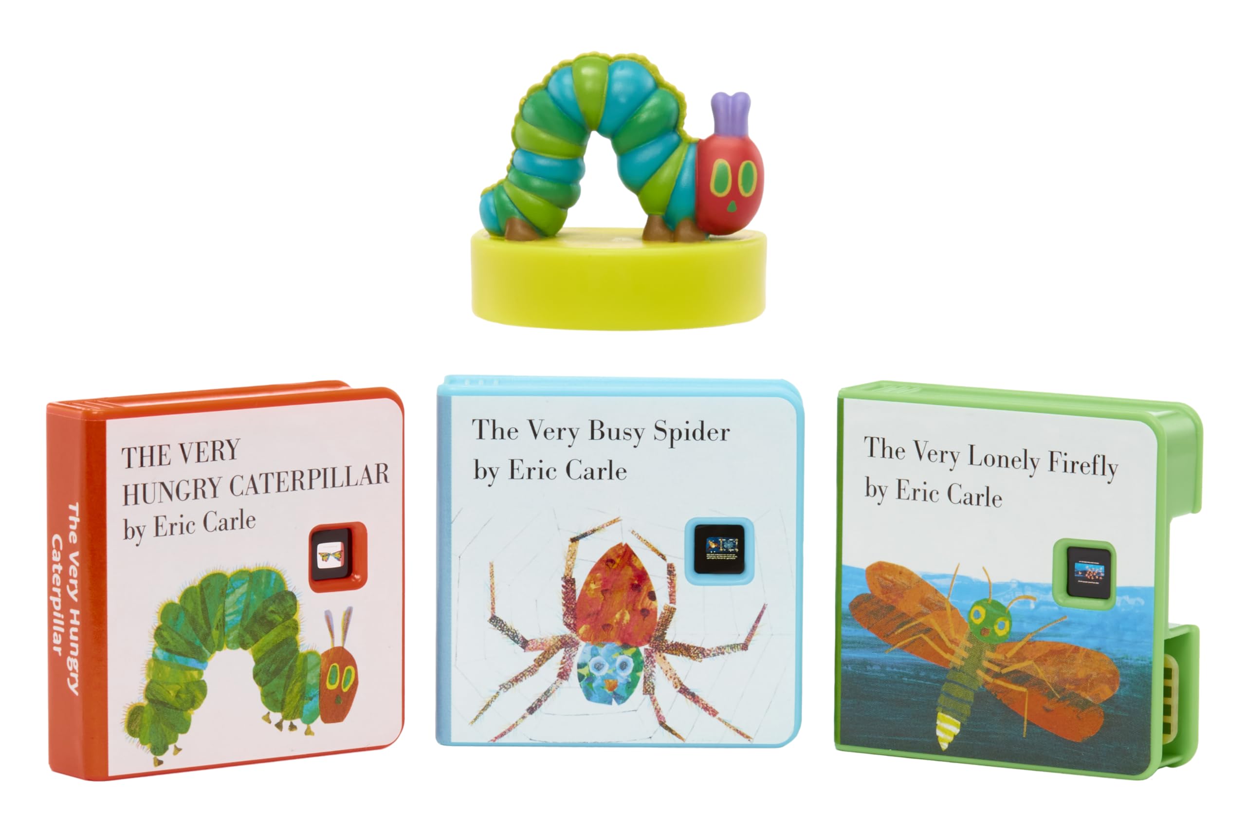 Little Tikes Story Dream Machine Collection - 3 Eric Carle Stories & Light-Up Caterpillar - Ages 3+