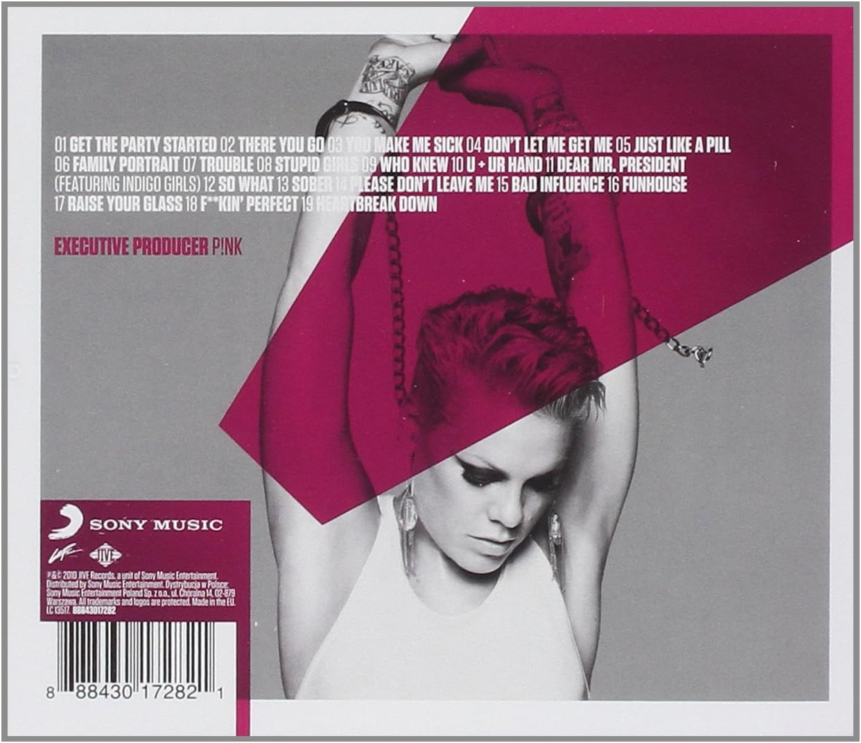 Pink - Greatest Hits...So Far!!! Audio CD 3