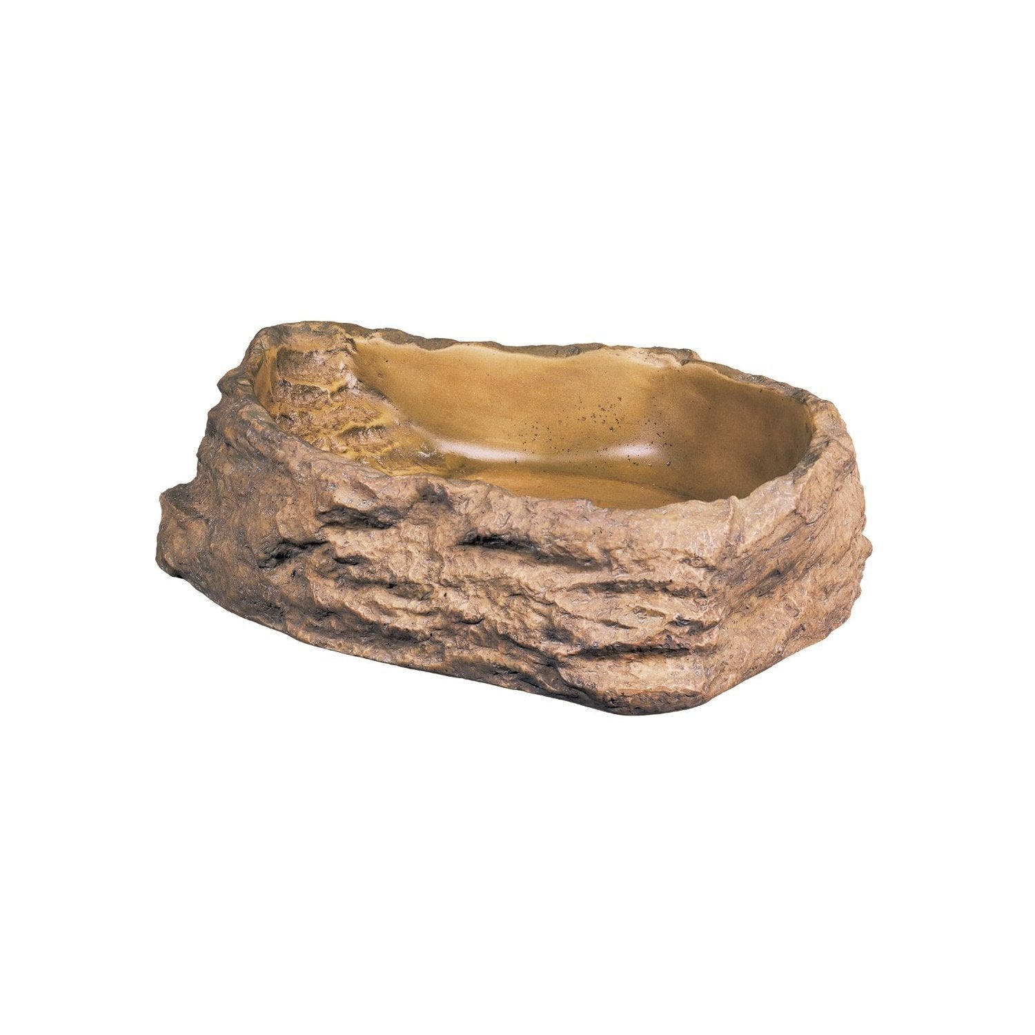 Exo Terra Large Reptile Water Dish | Easy to Clean | Safety Steps | Resin
