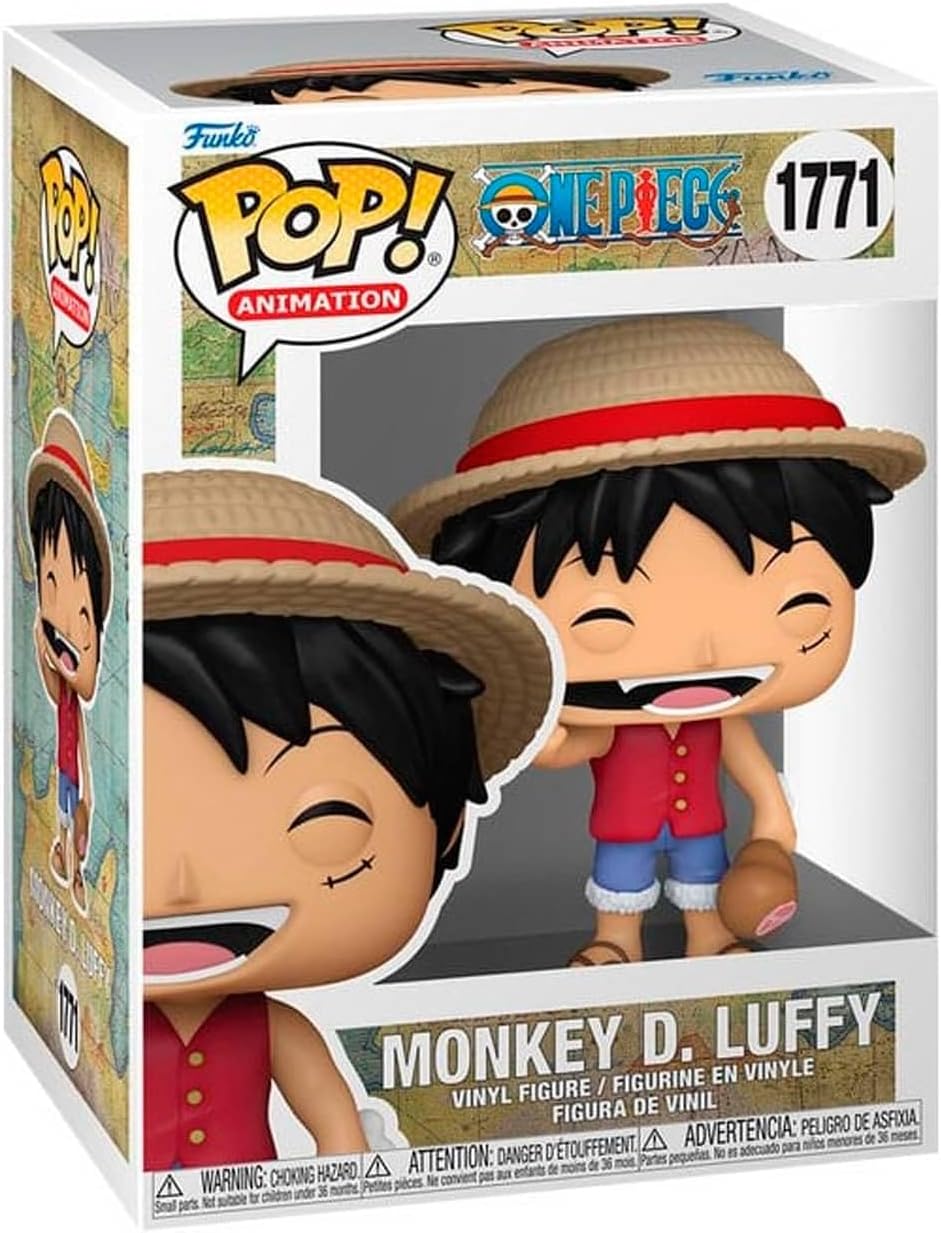 Funko Pop! Animation: One Piece - Monkey D. Luffy Vinyl Figure (Refresh)