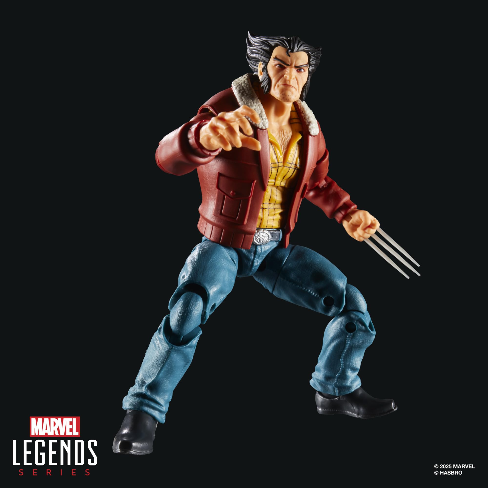 Marvel Legends Series Logan Action Figure - 6-Inch X-Men '97 Collectible with Articulation & Accessories 5