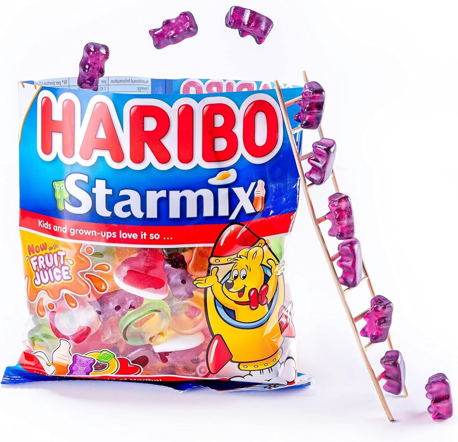 Haribo Starmix Geschmacksgummis, 175g 5