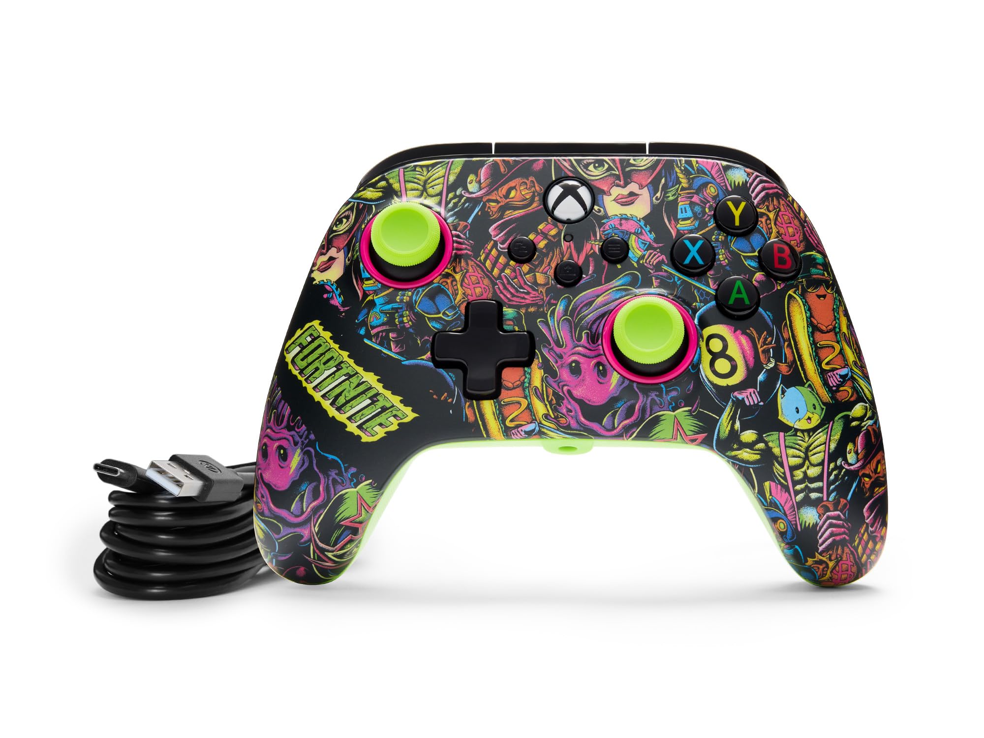 Fortnite Glow - PowerA Advantage Wired Controller for Xbox Series X|S 7