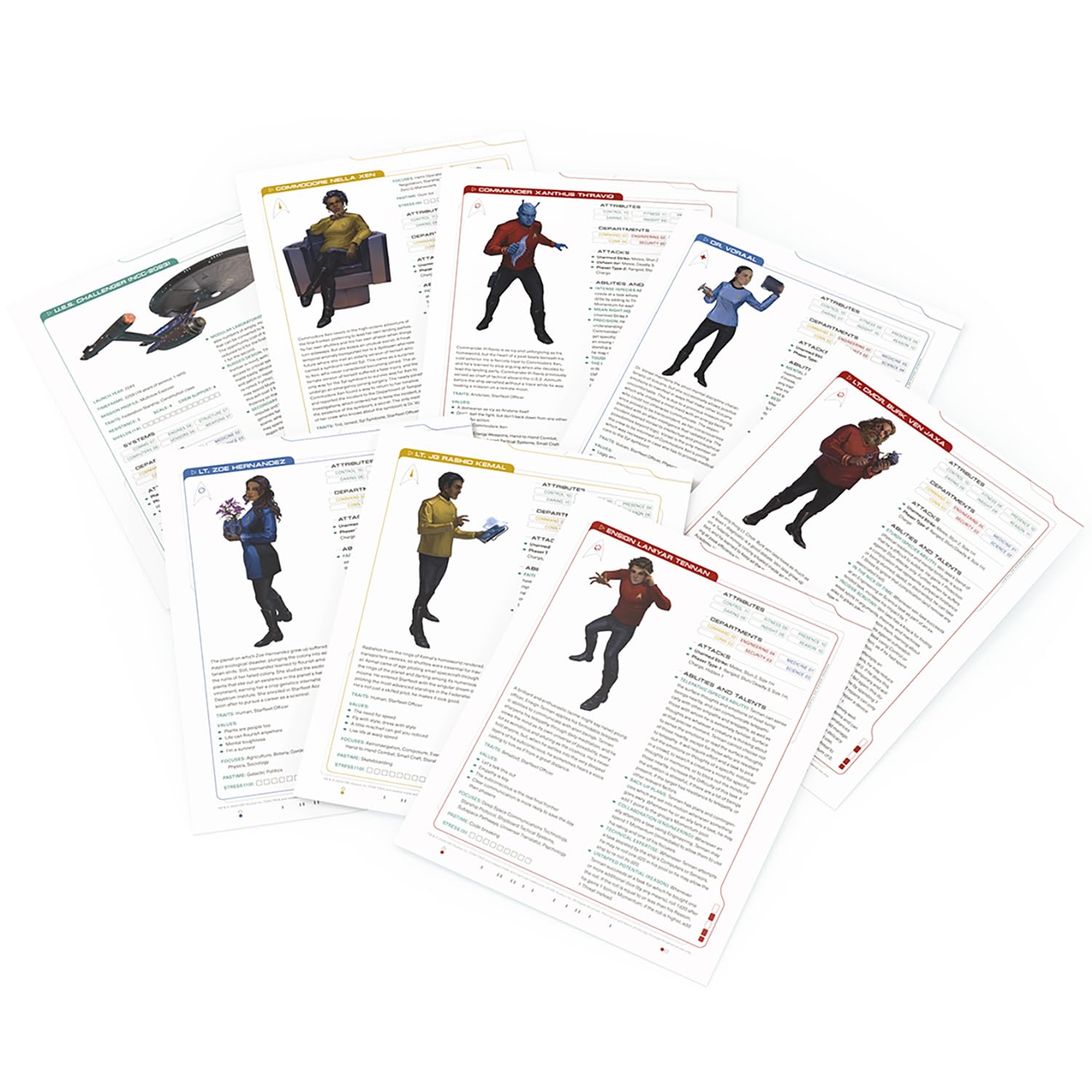 Modiphius Star Trek Adventures The Roleplaying Game Second Edition Starter Set 7