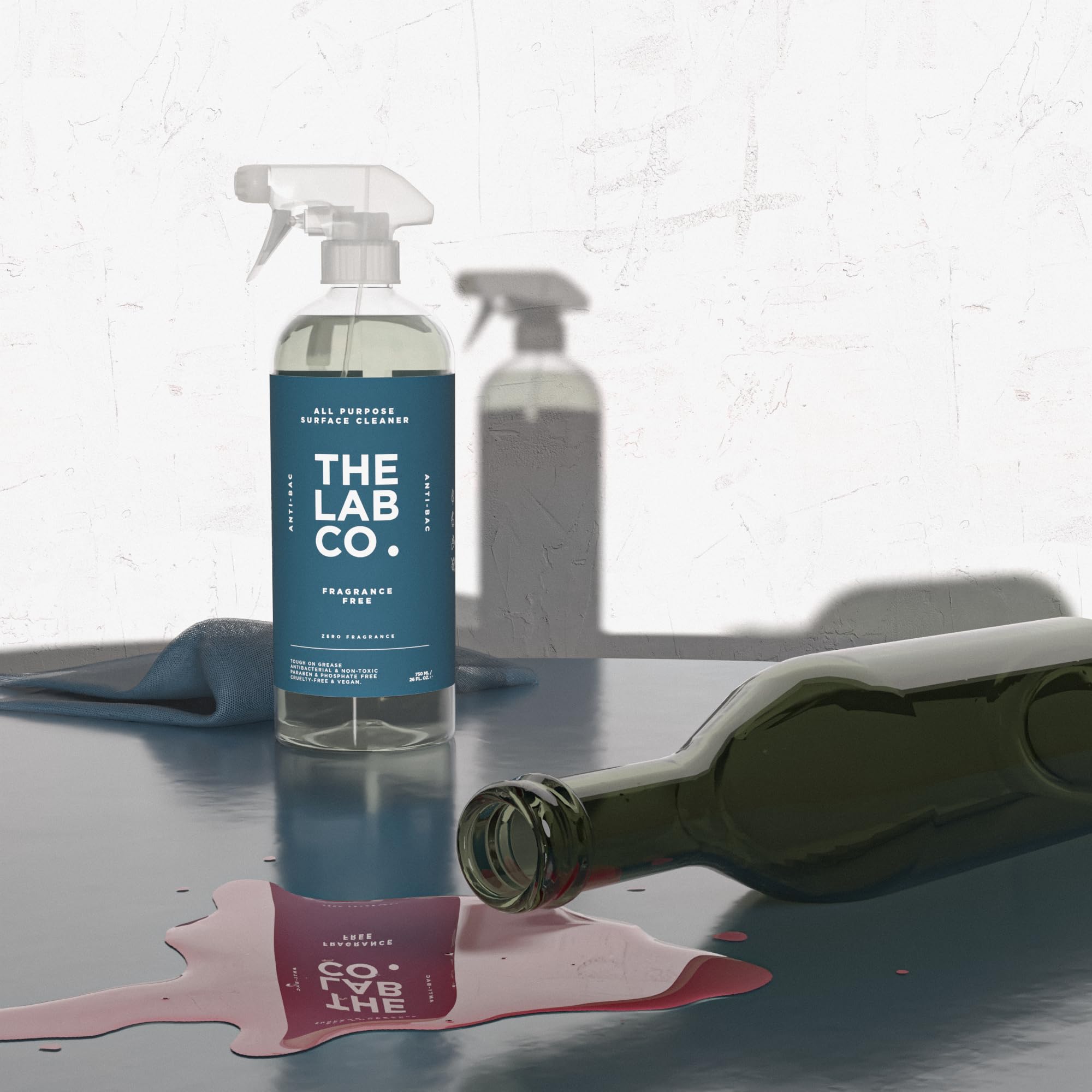 The Lab Co. Antibacterial All-Purpose Cleaner - 750ml | Streak-Free | Vegan 6