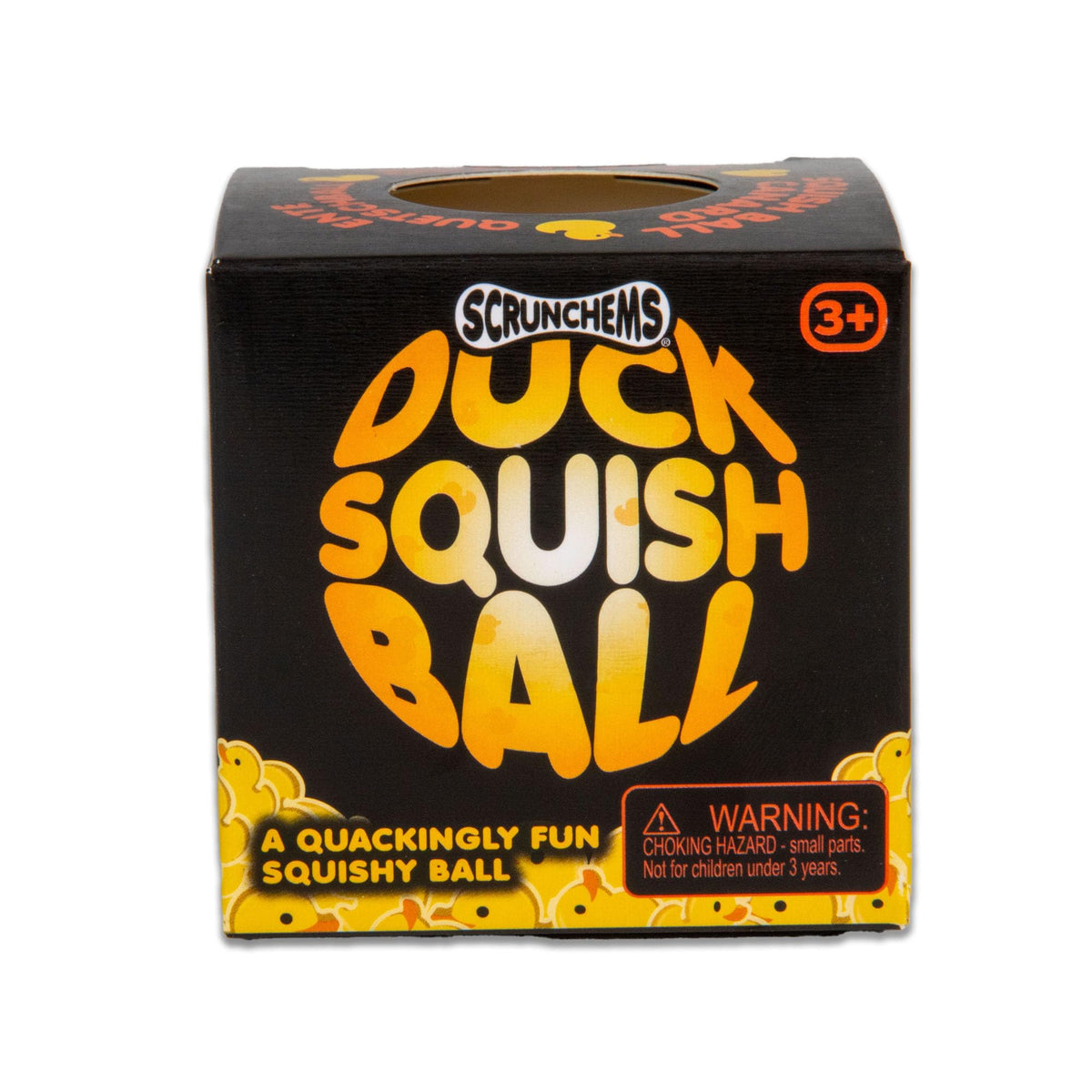 SCRUNCHEMS Duck Squish Ball - Sensory Fidget Toy, 3+