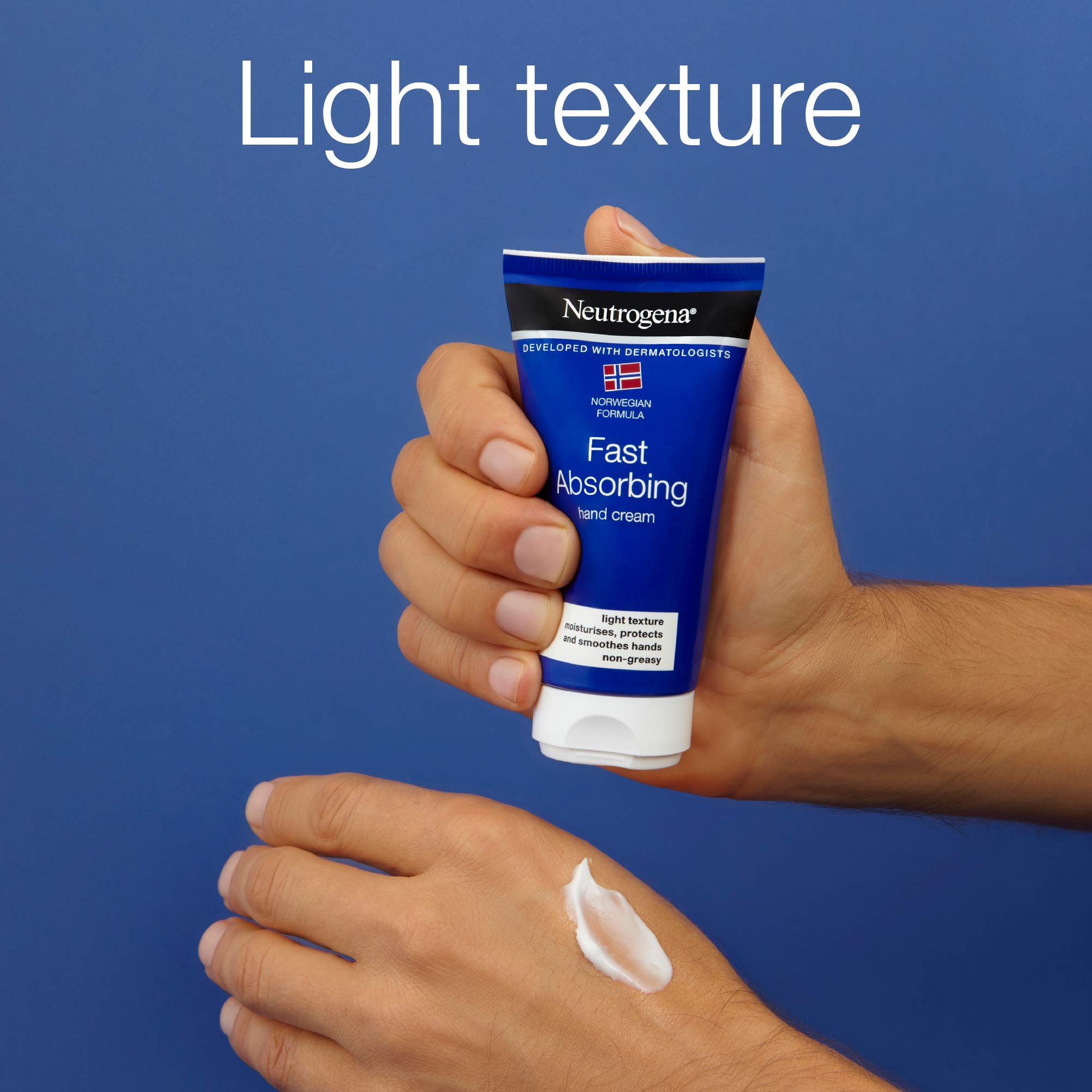 Neutrogena Norwegian Formula Fast-Absorbing Hand Cream (3x 75ml Bundle) 3