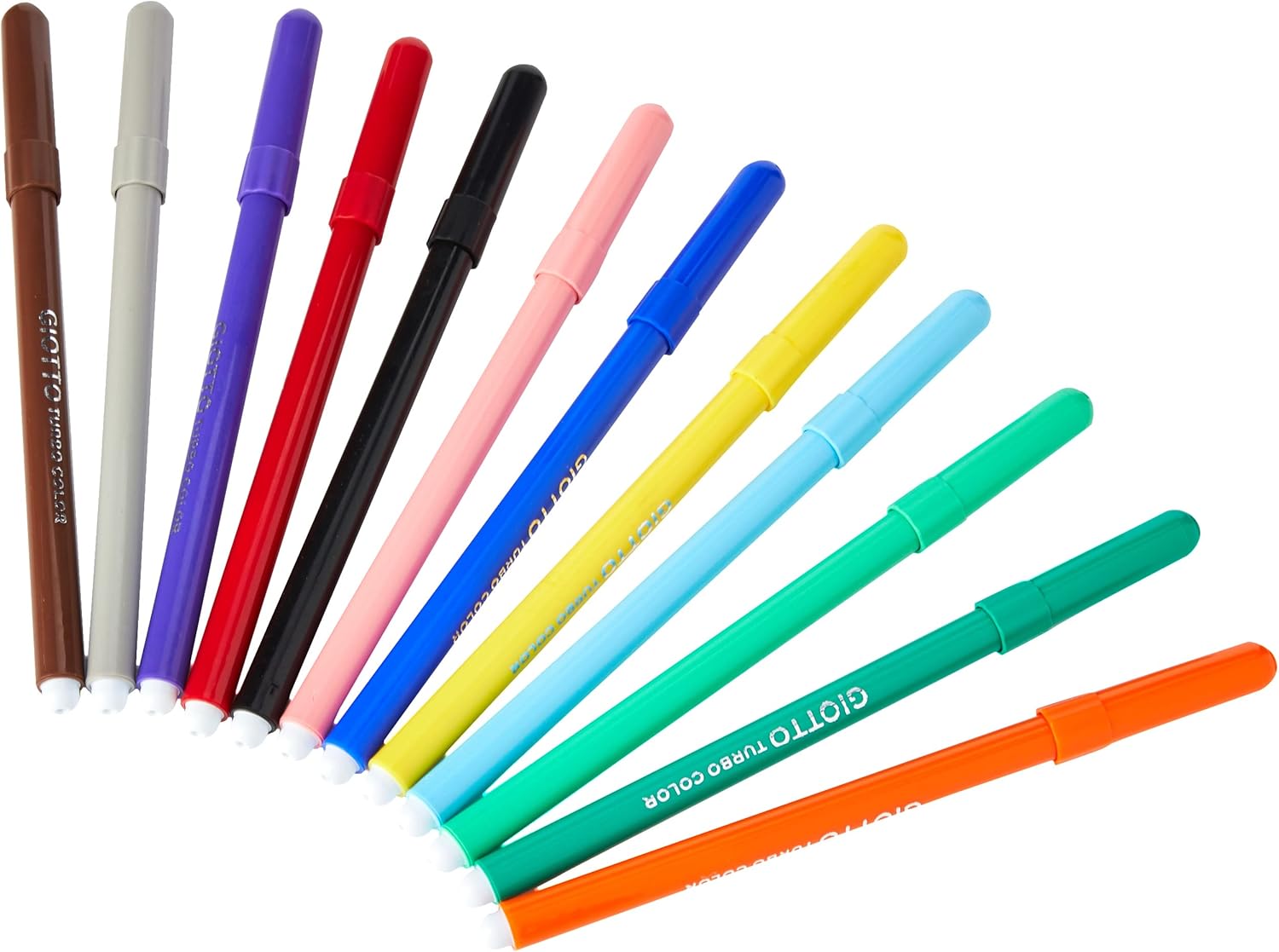 GIOTTO Turbocolor Felt Tip Pens - 144 Pack Fine Tip 2.8mm, Assorted Colours 4