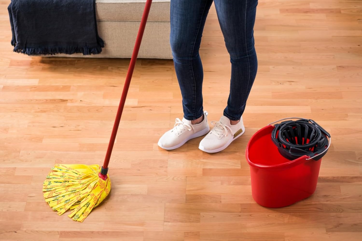 Vileda SuperMocio Soft Mop Refill for Delicate Floors 8