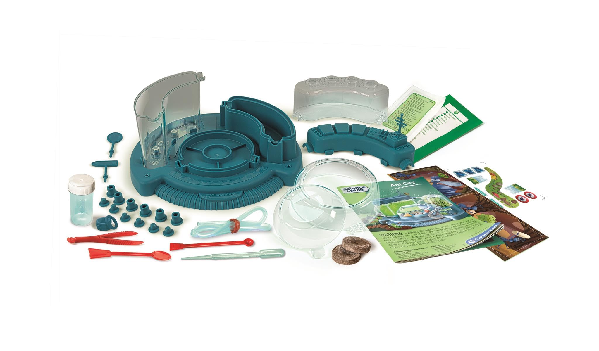 Clementoni Ant City - Modular Ant Habitat Playset with Tunnels & Botanical Module 3