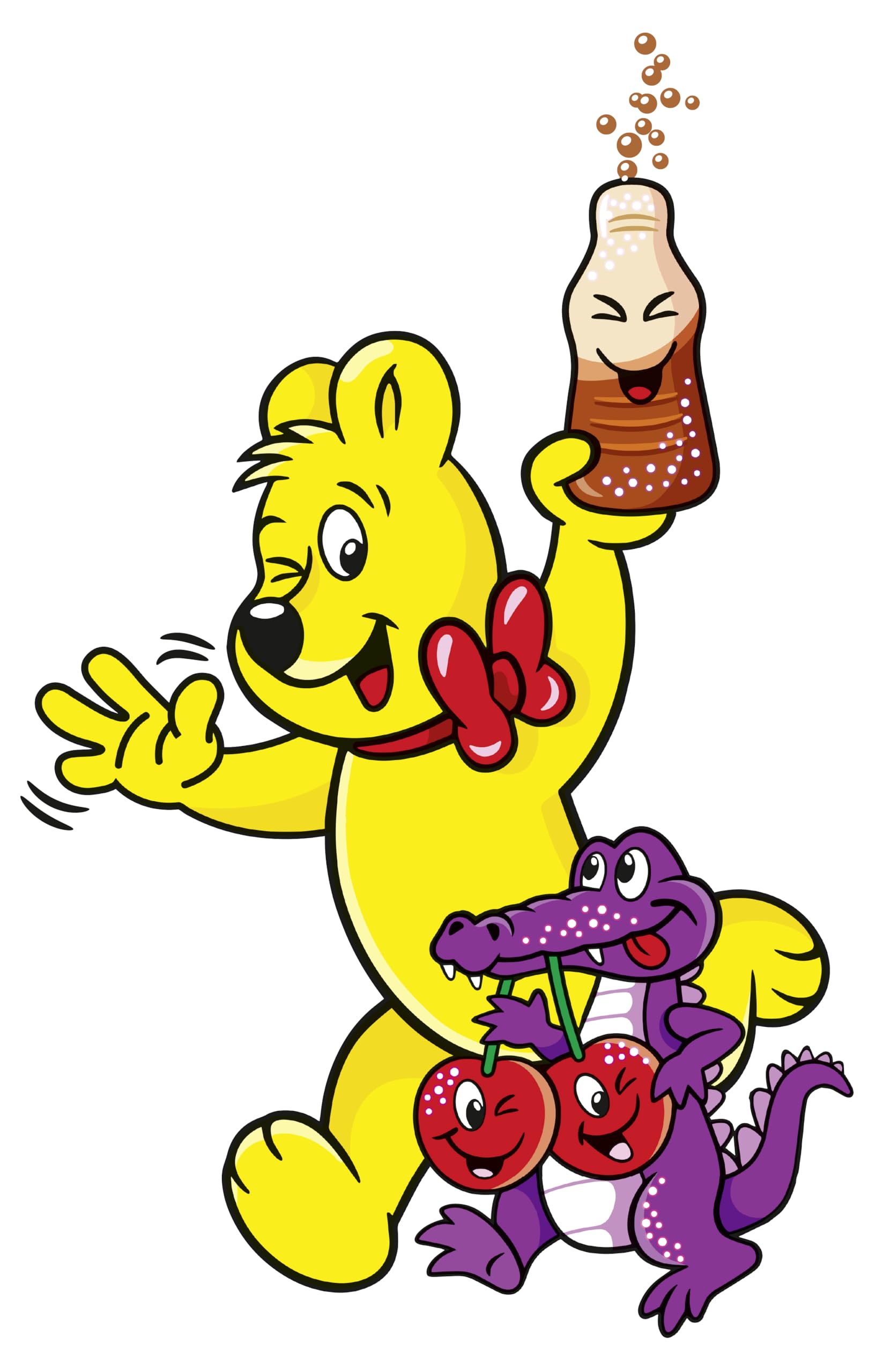 HARIBO Tangfastics Sour and Fizzy Gummy Sweets Multipack – 100 x 16g Mini Bags 4