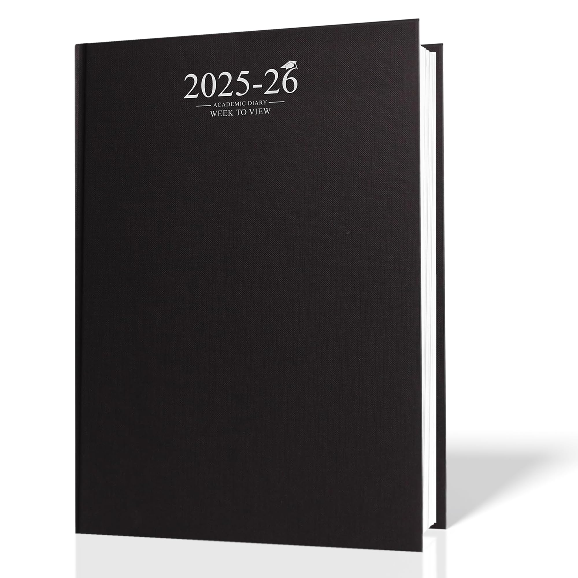 G4GADGET 2025-2026 Academic Diary | A4 Week to View | Black Case Binding 1