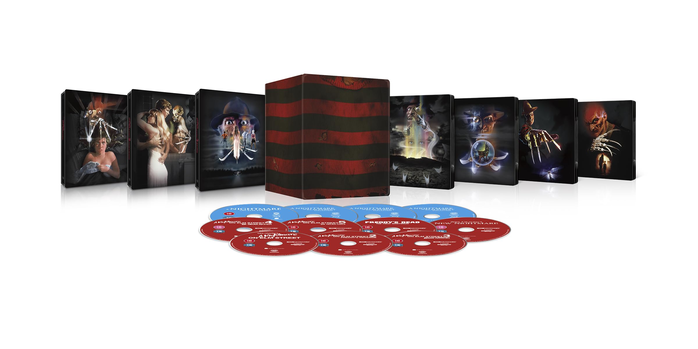 A Nightmare on Elm Street: The Steelbook Collection [4K UHD Blu-ray]