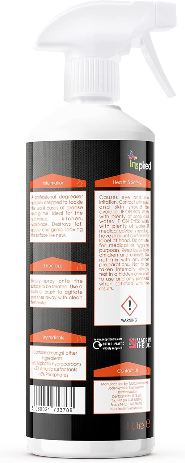 Inspired - Heavy Duty Degreaser for Kitchens | 1 Litre 3