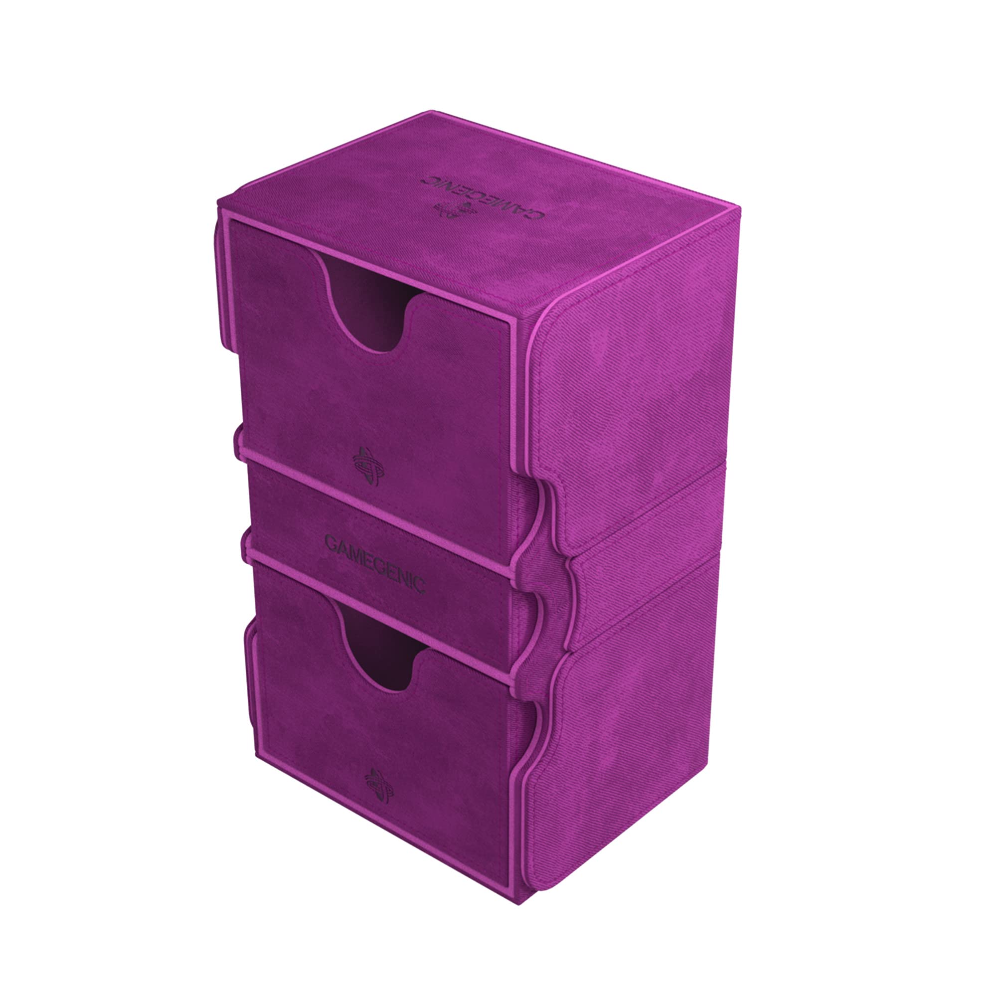 Gamegenic Stronghold 200+ XL Convertible Trading Card Storage Box - Purple
