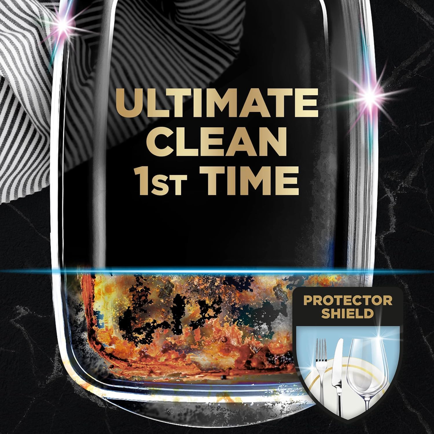 Finish Ultimate Infinity Shine Dishwasher Tablets, Lemon, 100 Tablets 5