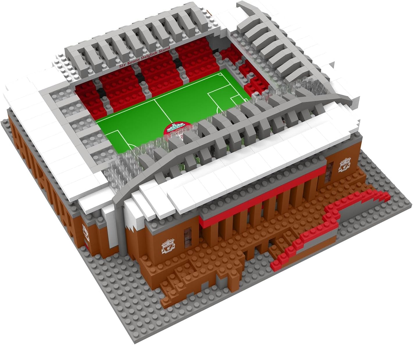 FOCO BRXLZ Liverpool FC Mini Anfield Stadium Building Set | 1378 Pieces | Ages 12+ 1