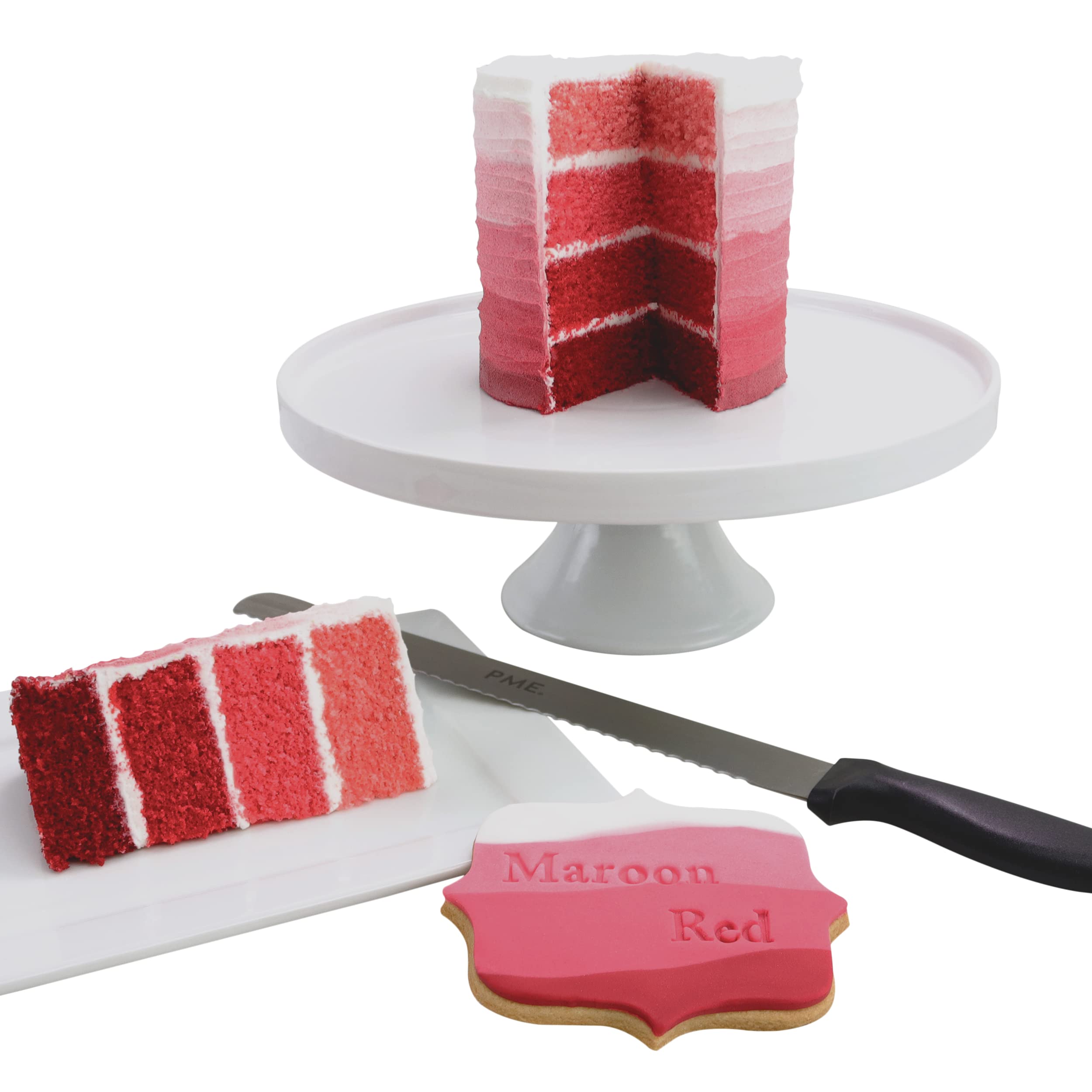 PME Paste Lebensmittelfarbe – Kastanienrot, 25 g 4