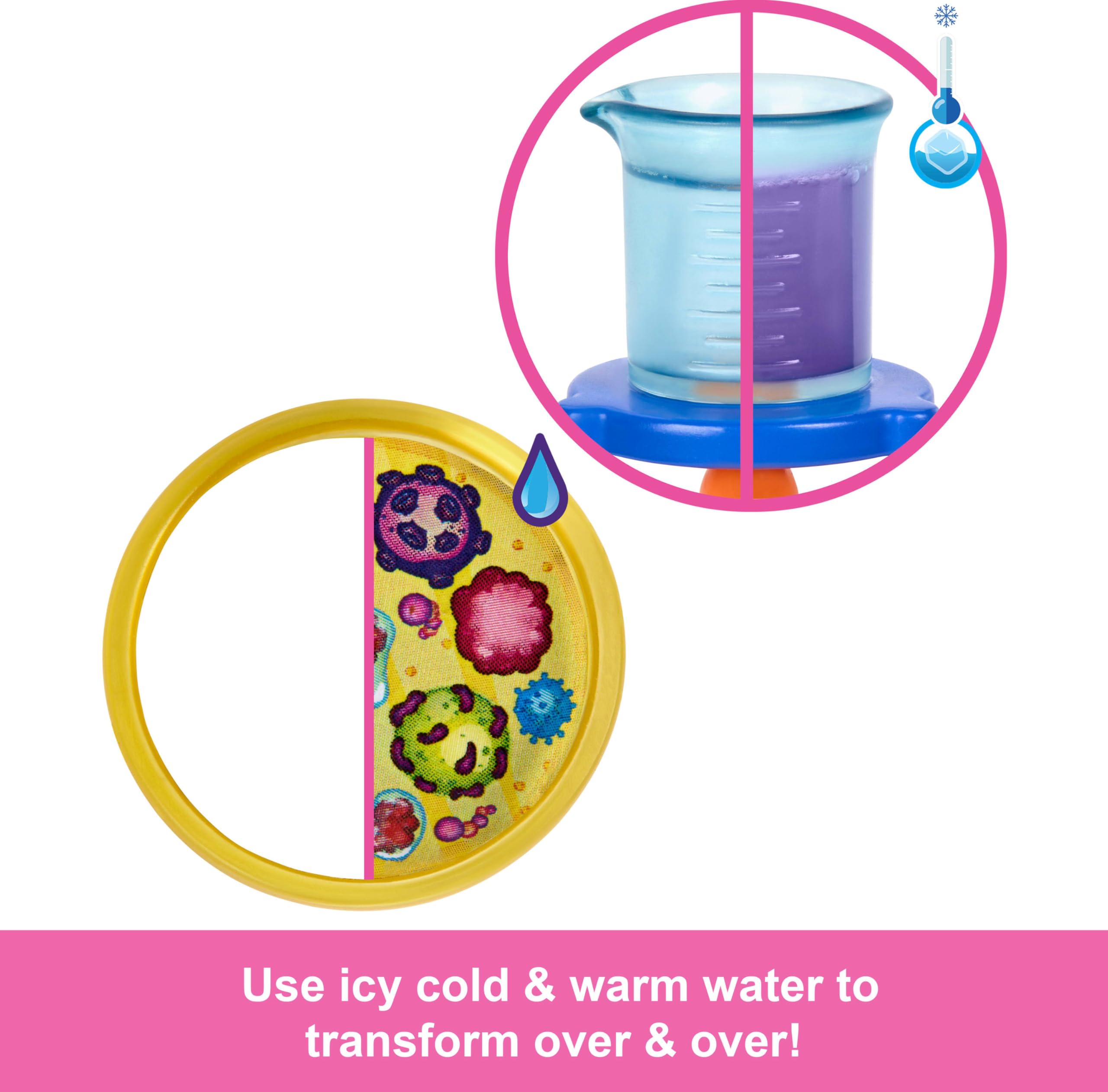 Barbie Scientist Doll & Accessories Playset - Color-Change Lab Experiments for Kids 3+ 3